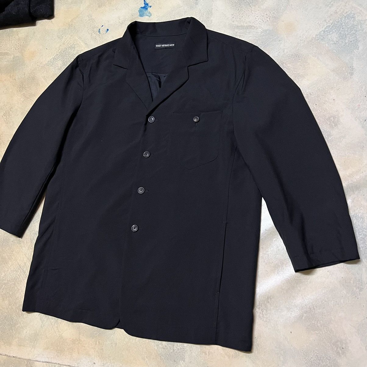 Issey Miyake Issey Miyake Men Light Jacket Avant Garde Style Size US M / EU 48-50 / 2 - 2 Thumbnail