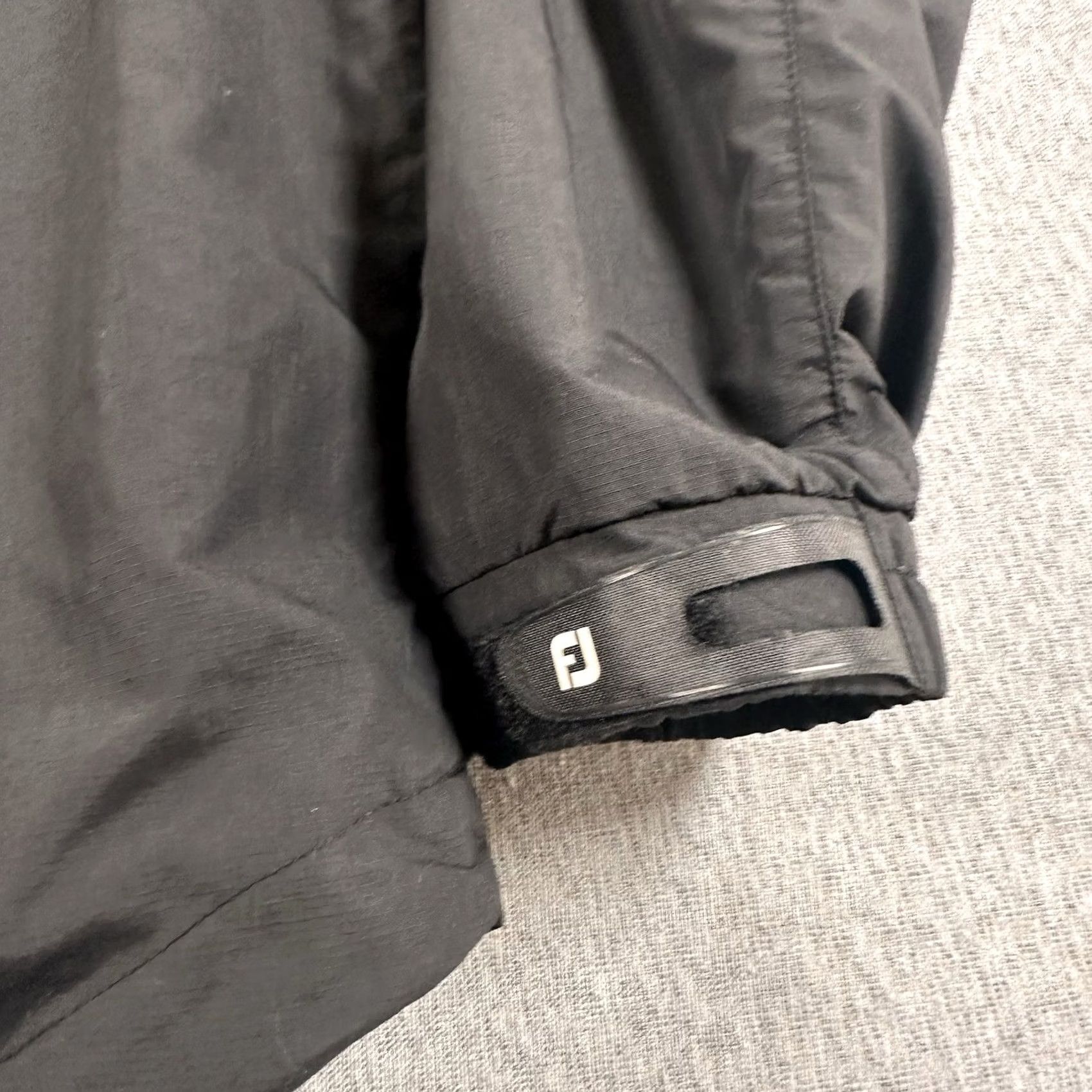 Footjoy FootJoy Jacket Men M Black Performance Half Zip Windbreaker Golf Lightweight Size US M / EU 48-50 / 2 - 6 Thumbnail