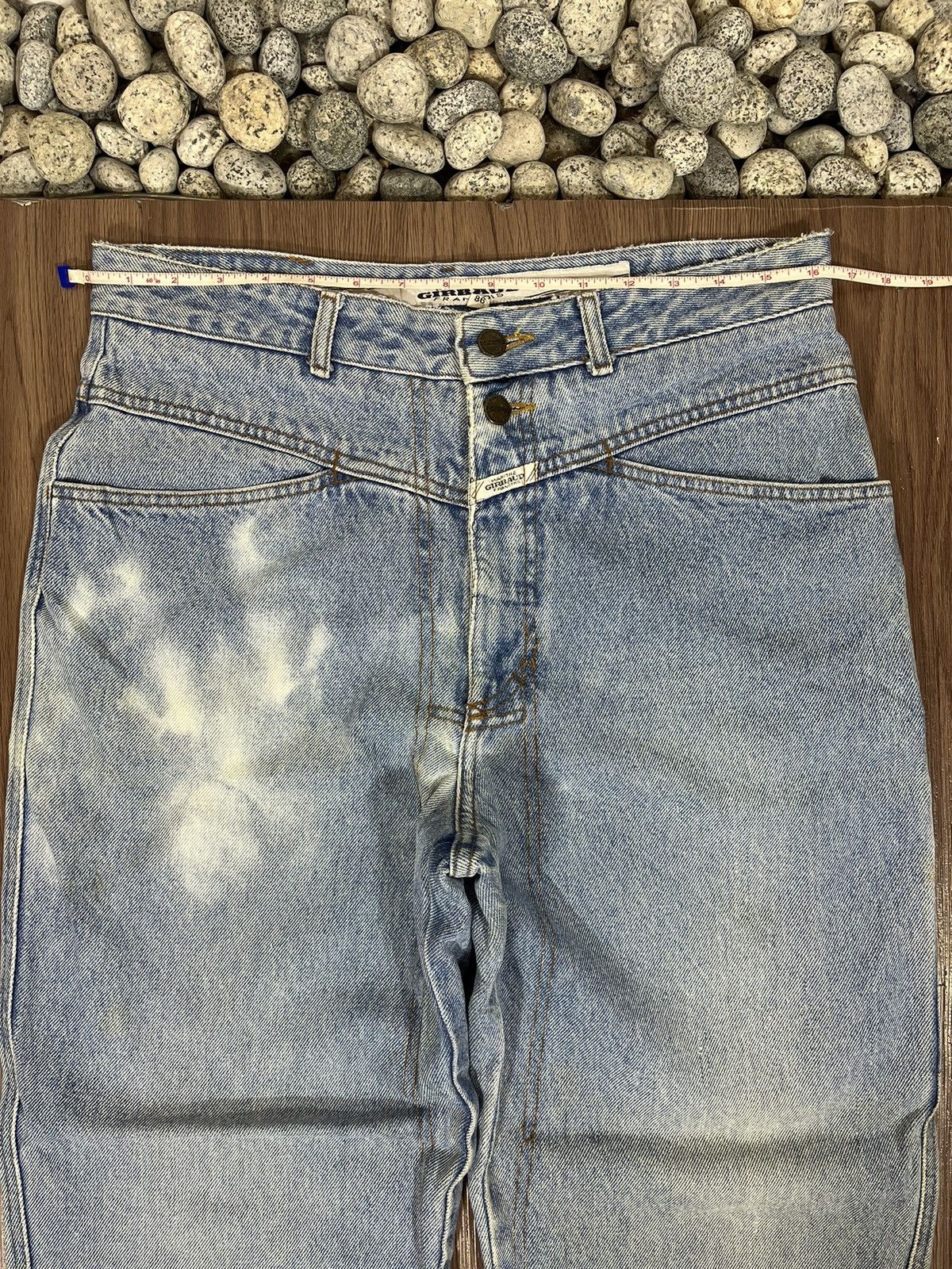 Marithe + Francois Girbaud Marithé François Girbaud Vintage Stone Washed Jeans Size US 33 - 16 Thumbnail