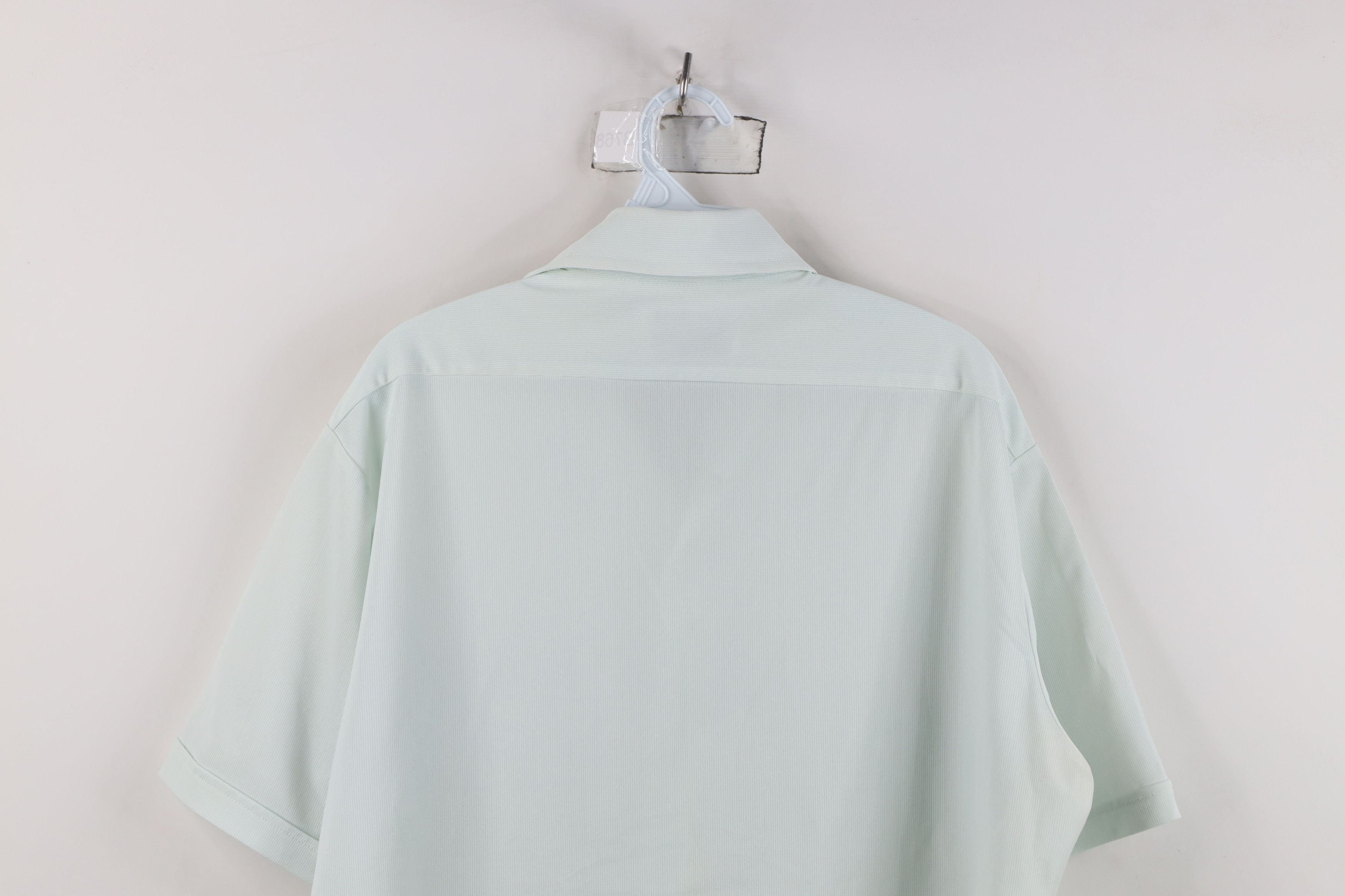 Vintage Vintage 70s Streetwear Ribbed Knit Collared Button Shirt Size US XL / EU 56 / 4 - 13 Thumbnail