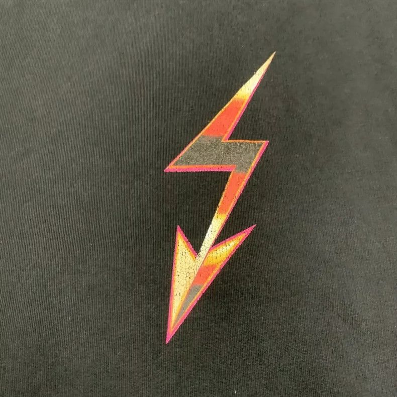 Givenchy Givenchy Black Lightning Letter Long Sleeve Hoodie Size XS Size US XS / EU 42 / 0 - 4 Thumbnail