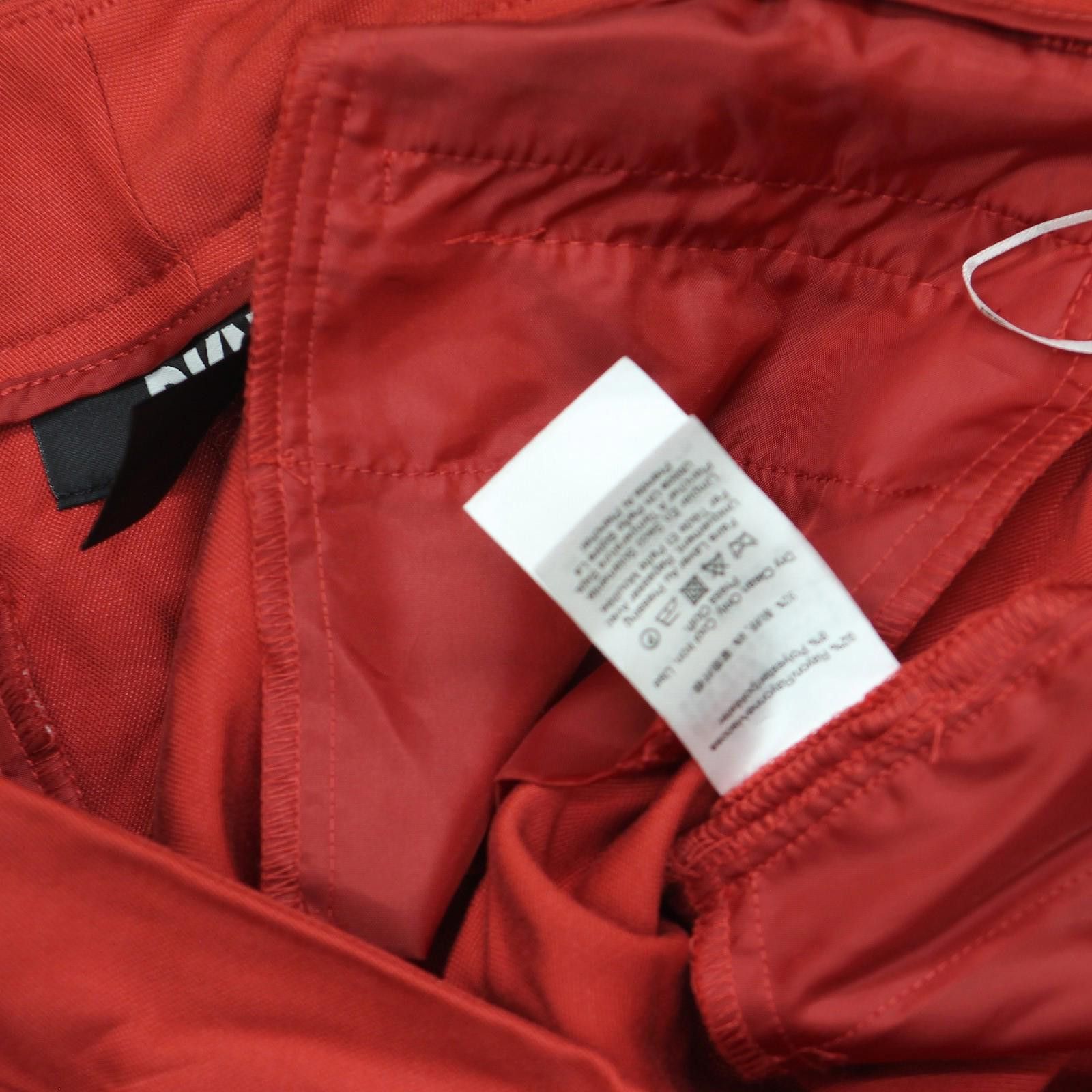 DKNY Nwt Dkny Solid Side Pocket Pants Ue4pa340 Sangria Red 14 Size 36" / US 14 / IT 50 - 7 Thumbnail
