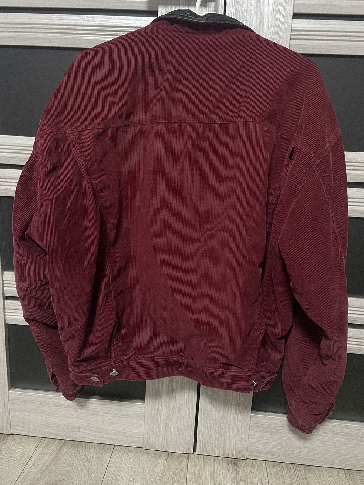 Diesel Vintage Rare Diesel Corduroy Distressed Jacket Velvet Size US L / EU 52-54 / 3 - 3 Thumbnail