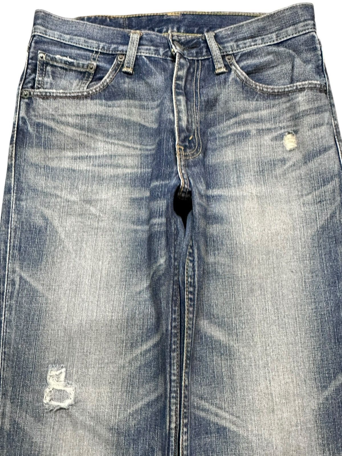 Levi's Vintage Levi’s 702 Faded Whiskers Denim Size US 30 / EU 46 - 2 Thumbnail