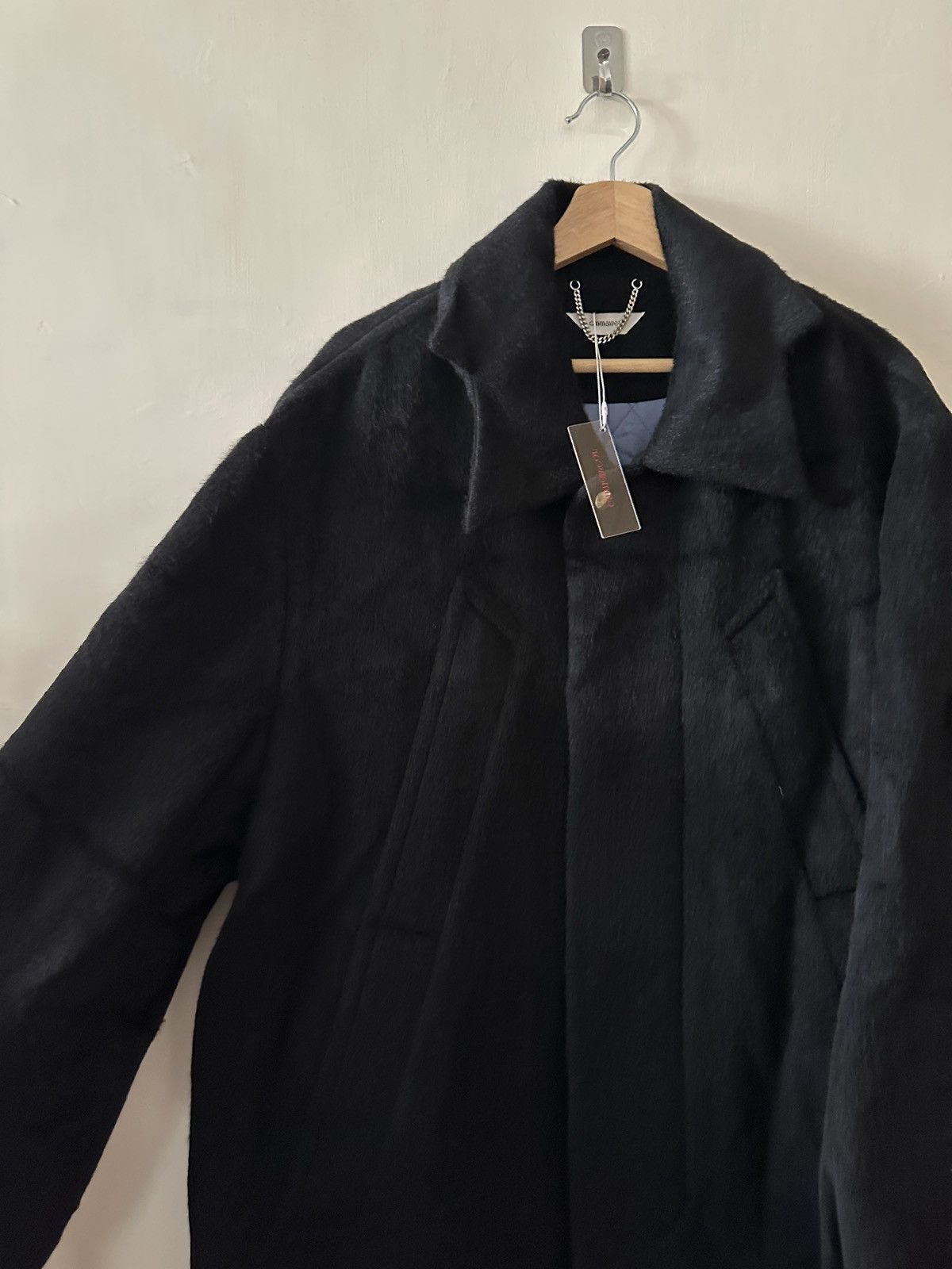 CMMAWEAR CMMAWEAR SVRN exclusive FW23 Thalassa coat in black Size US L / EU 52-54 / 3 - 3 Thumbnail