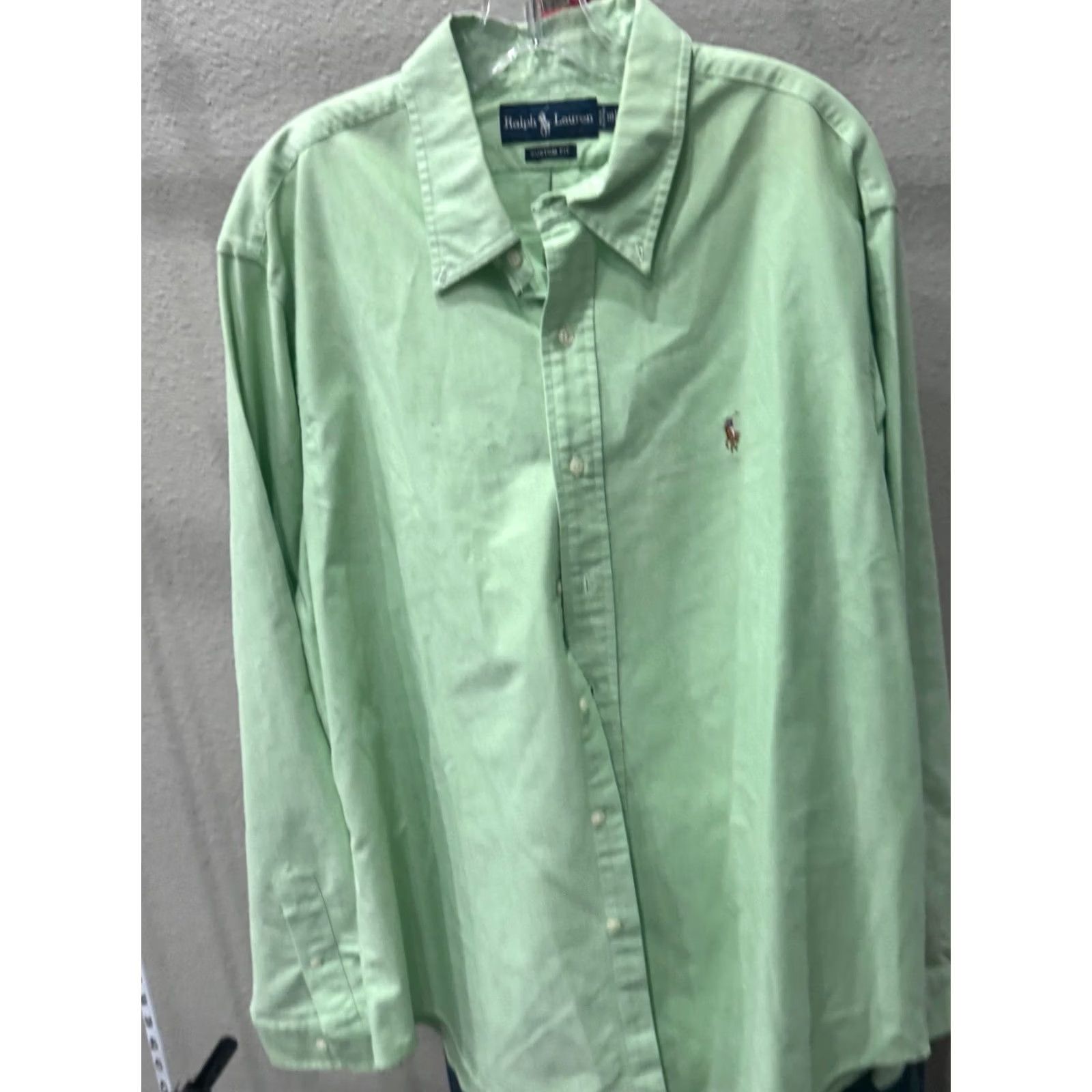 Ralph Lauren Ralph Lauren LONG SLEEVE SHIRT 2XL XXL 18 x 37/38 Men Mulitcolor - 70s? Size US XXL / EU 58 / 5 - 2 Thumbnail