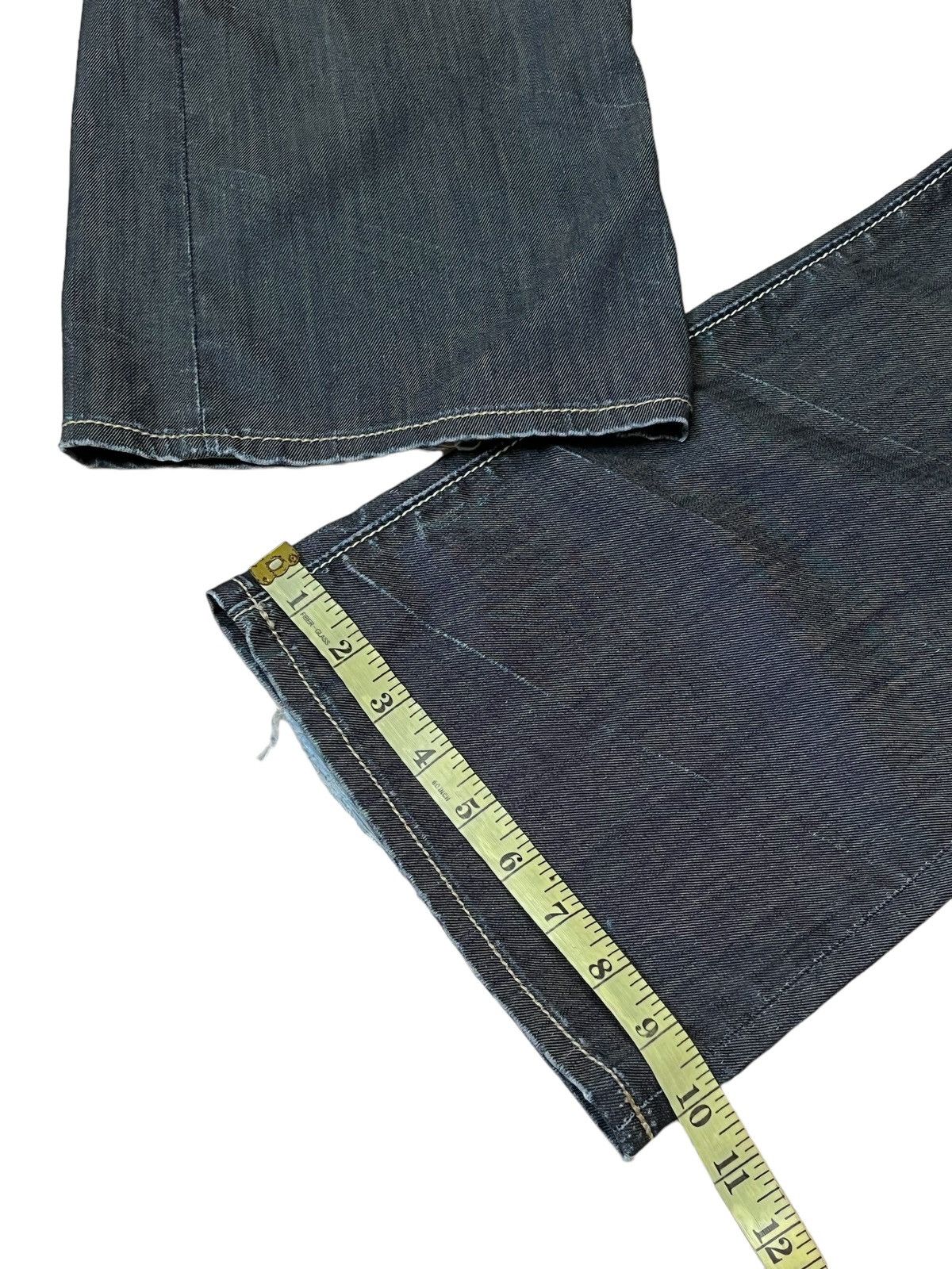 Japanese Brand SICK🔥MONARCHY BOOTSTRAP/FLARE LEG JEANS Size US 36 / EU 52 - 19 Thumbnail