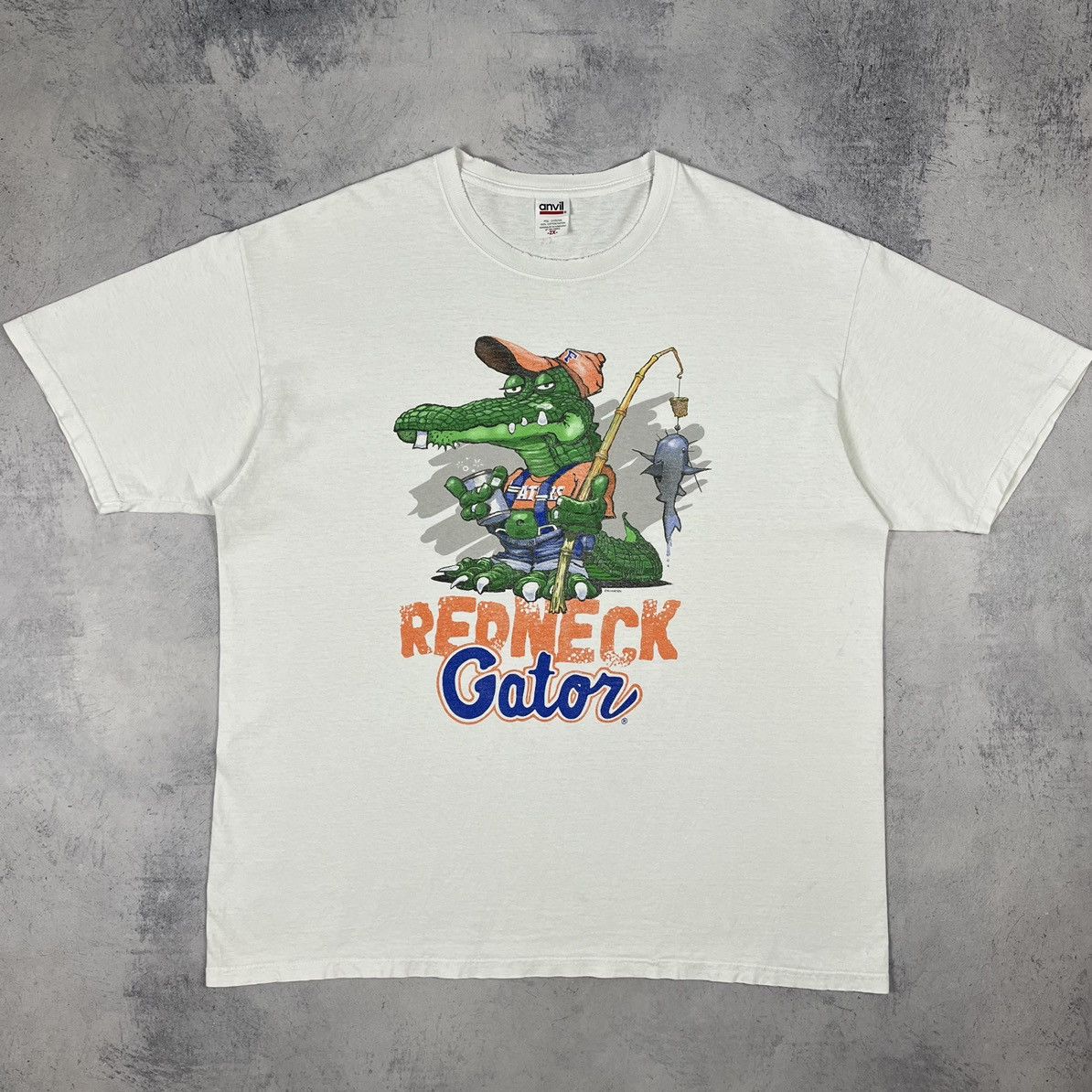 MLB Vintage MLB Redneck Gator humor y2k parody tee 90’s Size US XXL / EU 58 / 5 - 2 Thumbnail