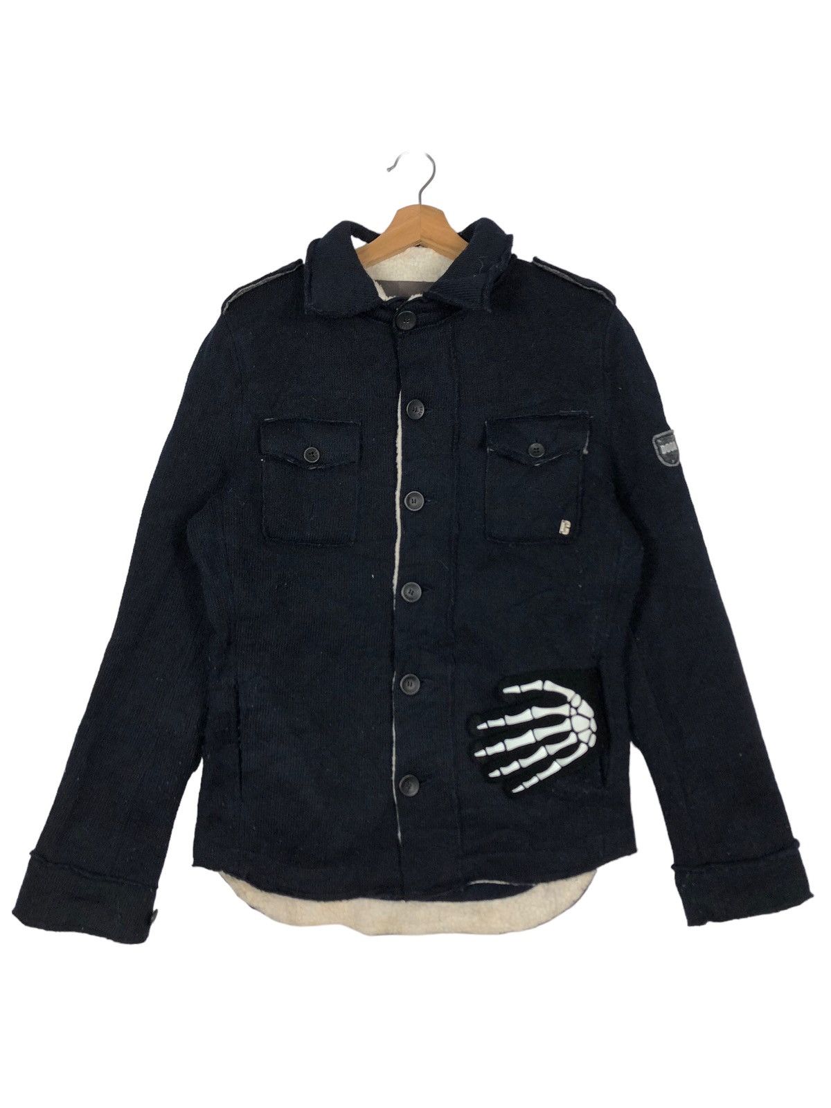 Hysteric Glamour 🔥90’s Italian Designer Doaa Bomber Jacket Big Logo Size US S / EU 44-46 / 1 - 1 Thumbnail