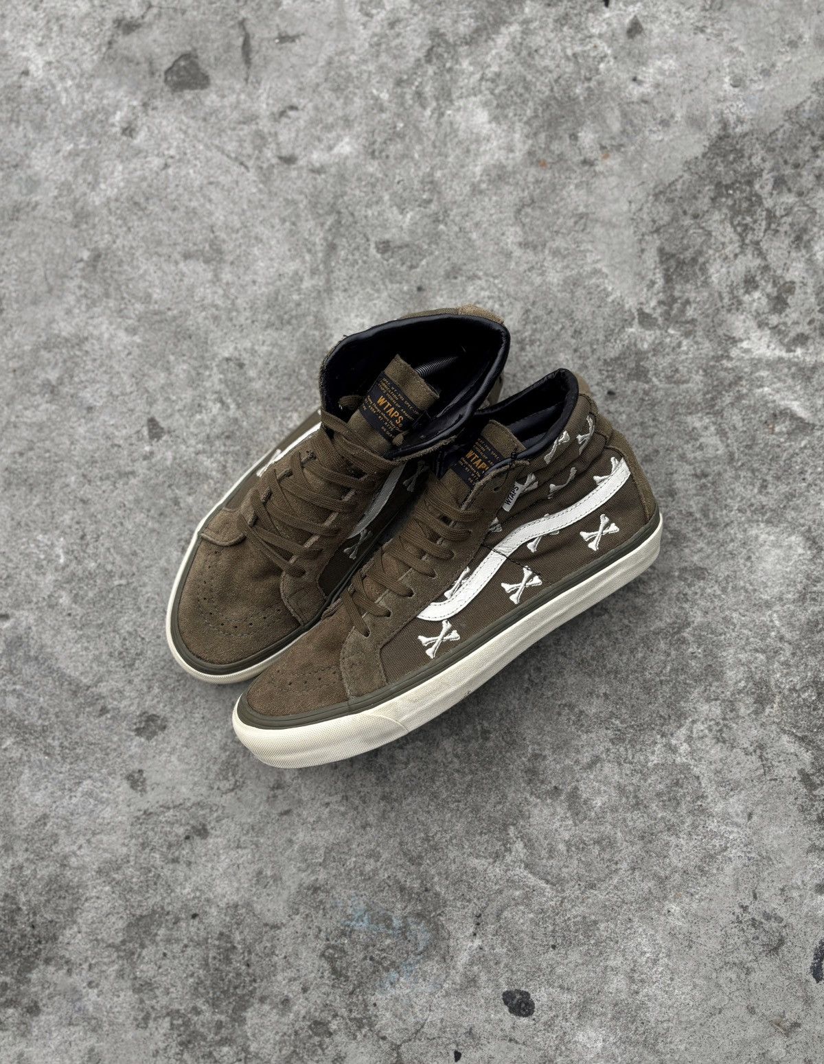 Vans Vans sk8 Hi x WTAPS Size US 11 / EU 44 - 1 Thumbnail