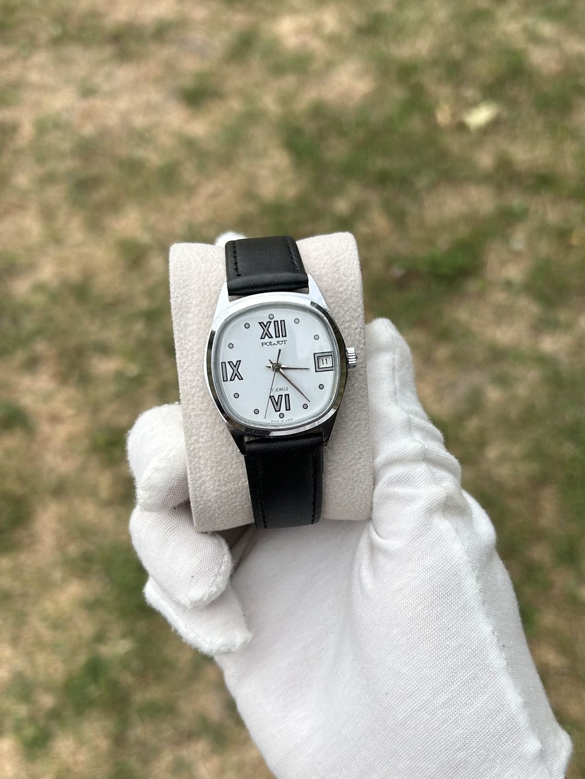 Vintage Vintage Watch Poljot Small USSR Soviet Mechanical 1980s Size ONE SIZE - 1 Thumbnail