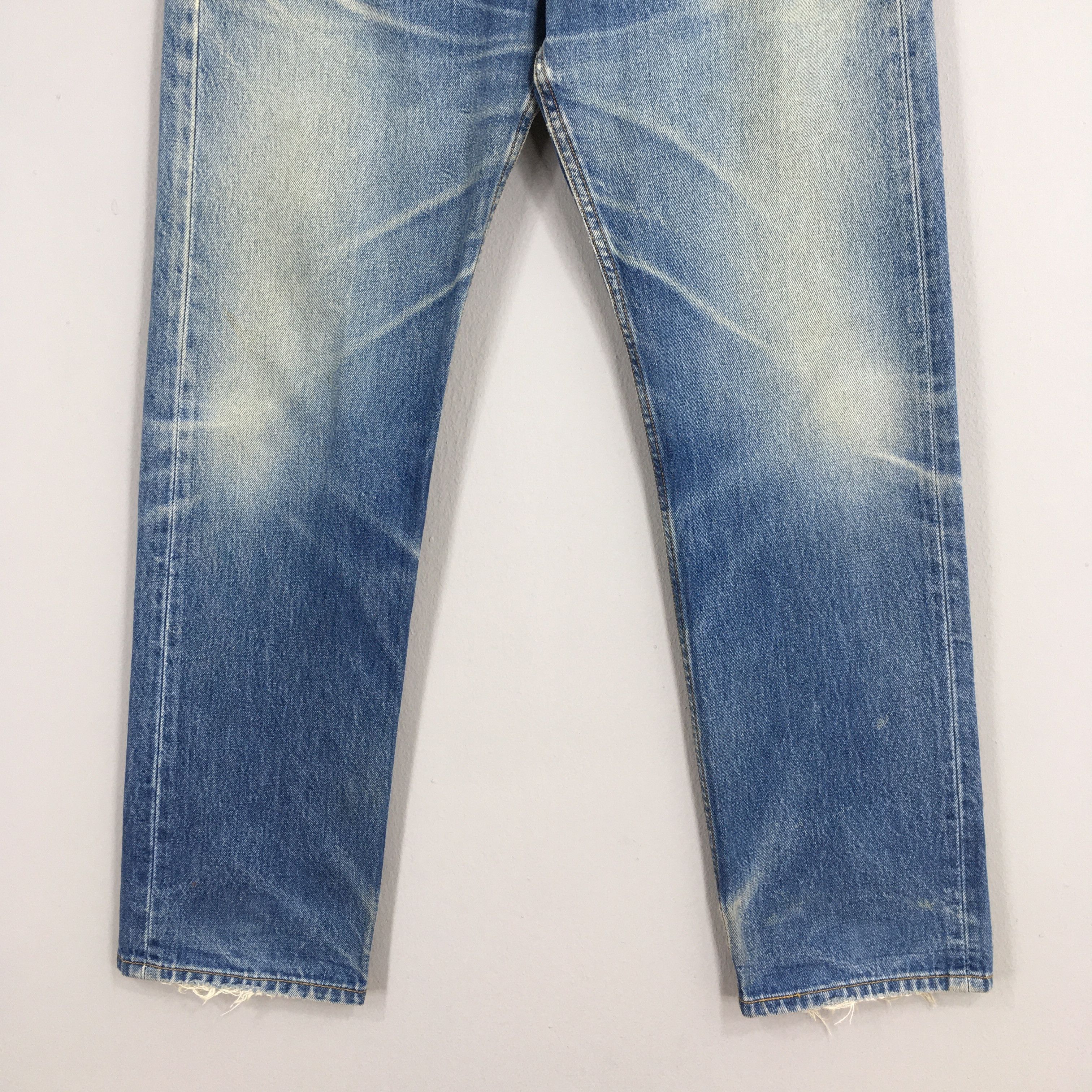 Levi's Size 32x30 Vintage 1980s Levi's 501 Regular Fit Jeans S1943 Size US 32 / EU 48 - 4 Thumbnail
