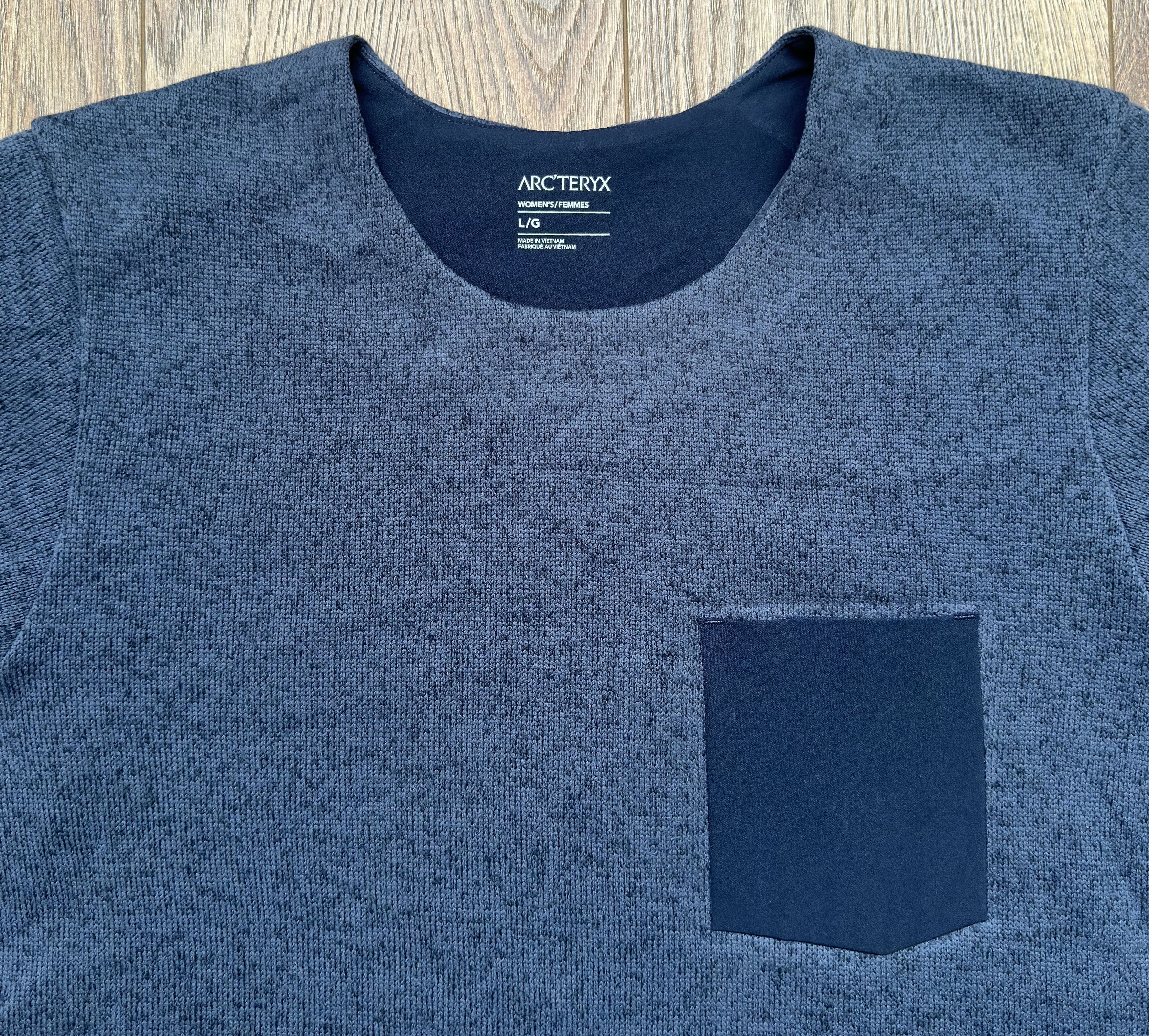 Arc'teryx Arc'teryx Covert Sweater Women's Fleece Long Sleeve Navy Gra Size L / US 10 / IT 46 - 16 Thumbnail