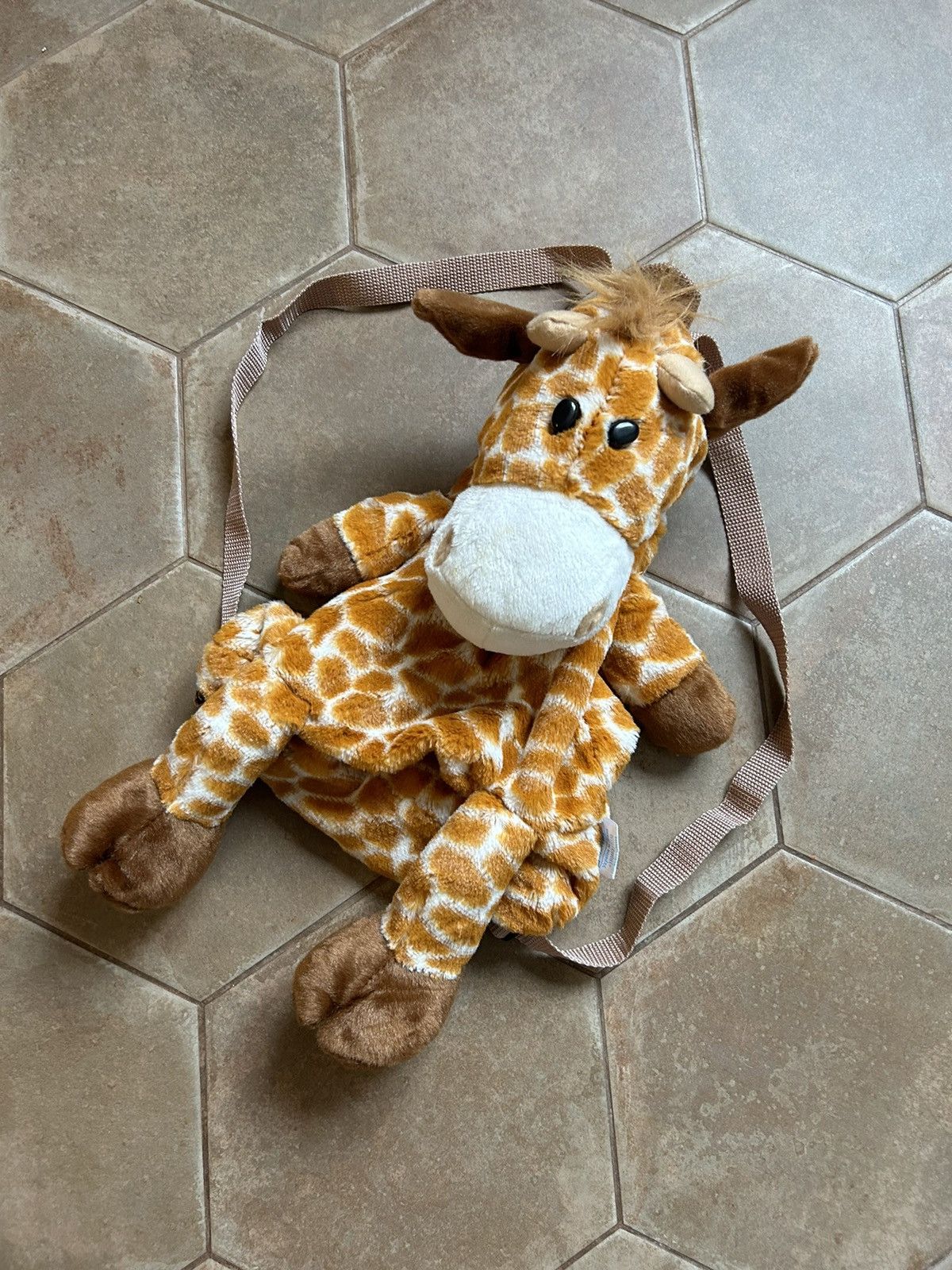Japanese Brand VINTAGE GIRAFFE ANIMAL BACKPACKS BAG Size ONE SIZE - 2 Thumbnail