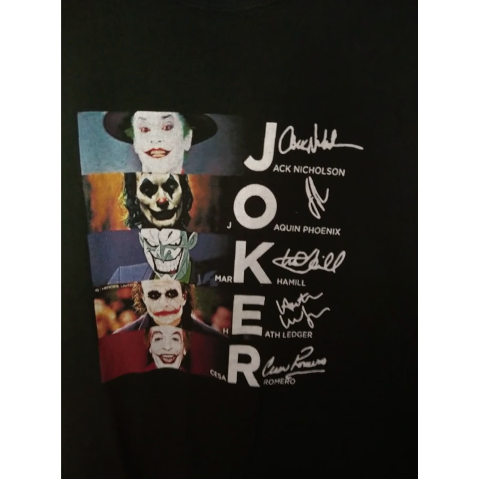 Gildan VINTAGE Gildan Joker DC Comics T-shirt XL Green Men Size XL All The Jokers Spell Out Shirts Size US XL / EU 56 / 4 - 3 Thumbnail