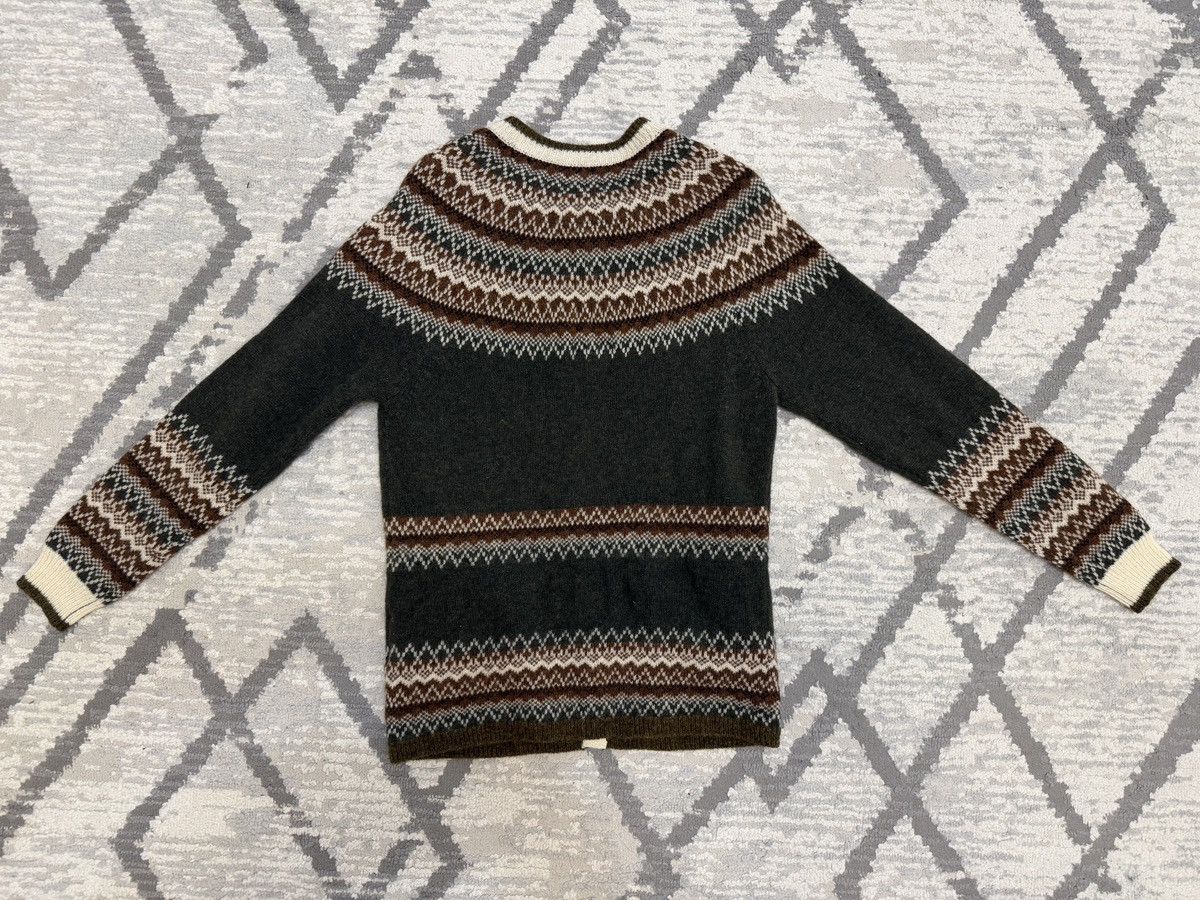 White Mountaineering White Mountaineering 100% wool Nordic knit cardigan 2013AW. Size US S / EU 44-46 / 1 - 7 Thumbnail