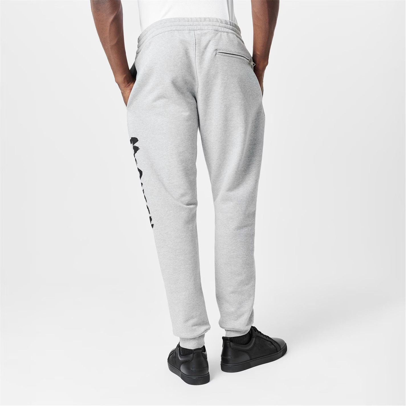 Alexander McQueen o1g2r1mq0326 Graffiti Sweatpants & Joggers in Grey Size US 36 / EU 52 - 4 Thumbnail