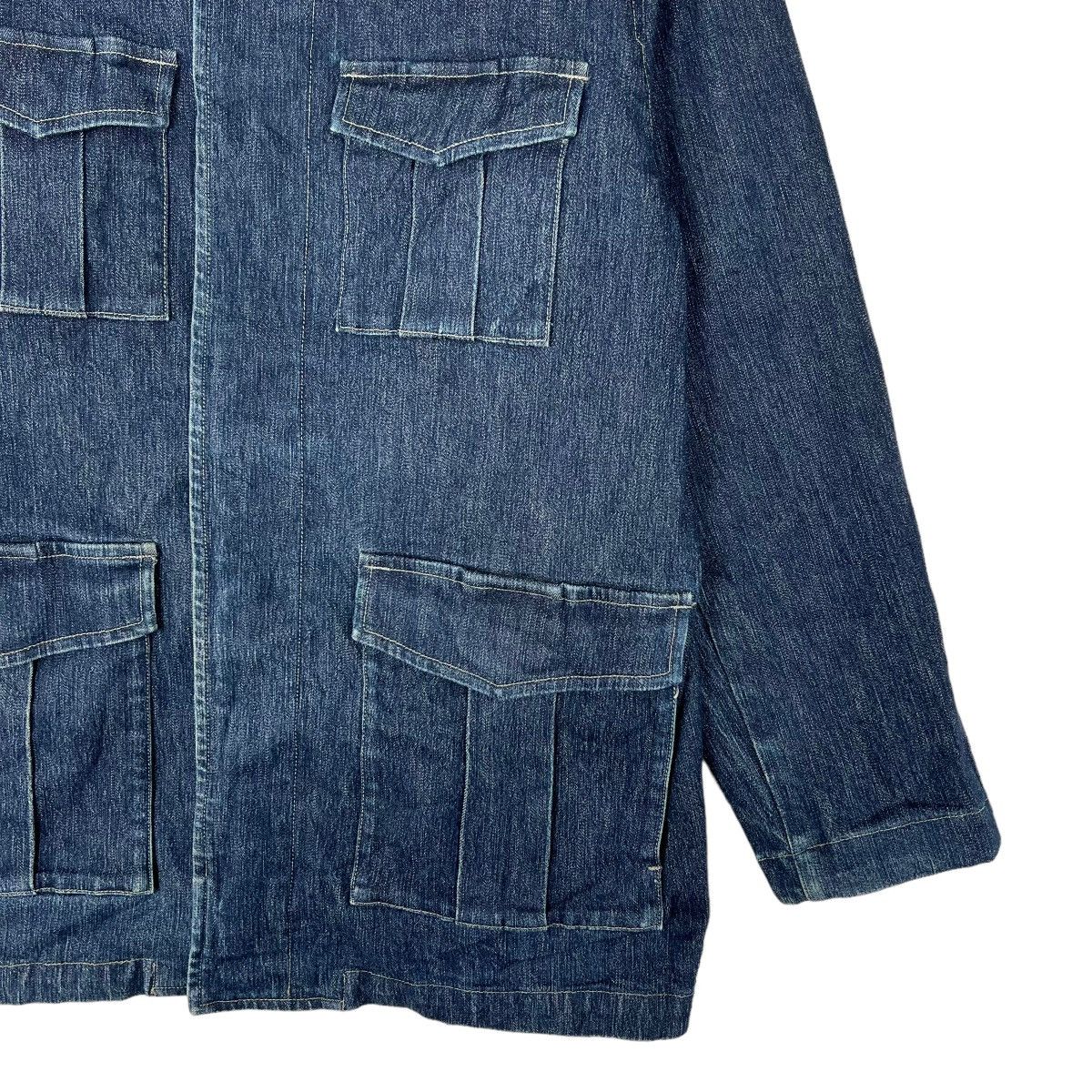 Japanese Brand 💥 EDDY DENIM CHORE JACKET Size US M / EU 48-50 / 2 - 5 Thumbnail