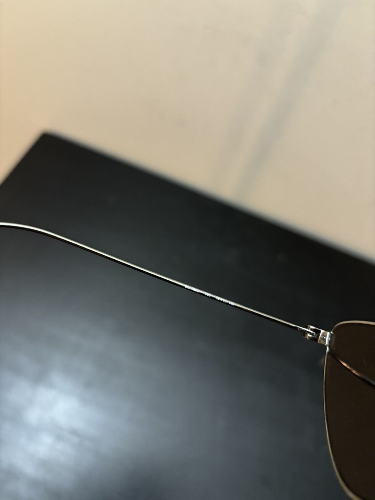 Balenciaga Balenciaga Wire Cat Eye Repeating Logo Lense Sunglasses Size ONE SIZE - 3 Thumbnail