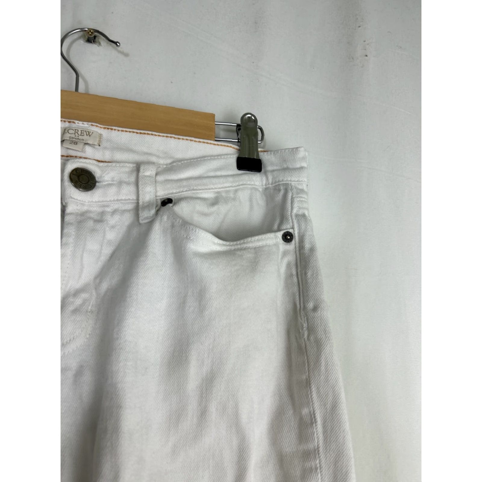 J.Crew J.CREW Jeans Skinny Leg Light Denim Wash 30x25 Womens Juniors Stretch Cotton Spandex 77087 Modern Size 30" / US 8 / IT 44 - 5 Thumbnail
