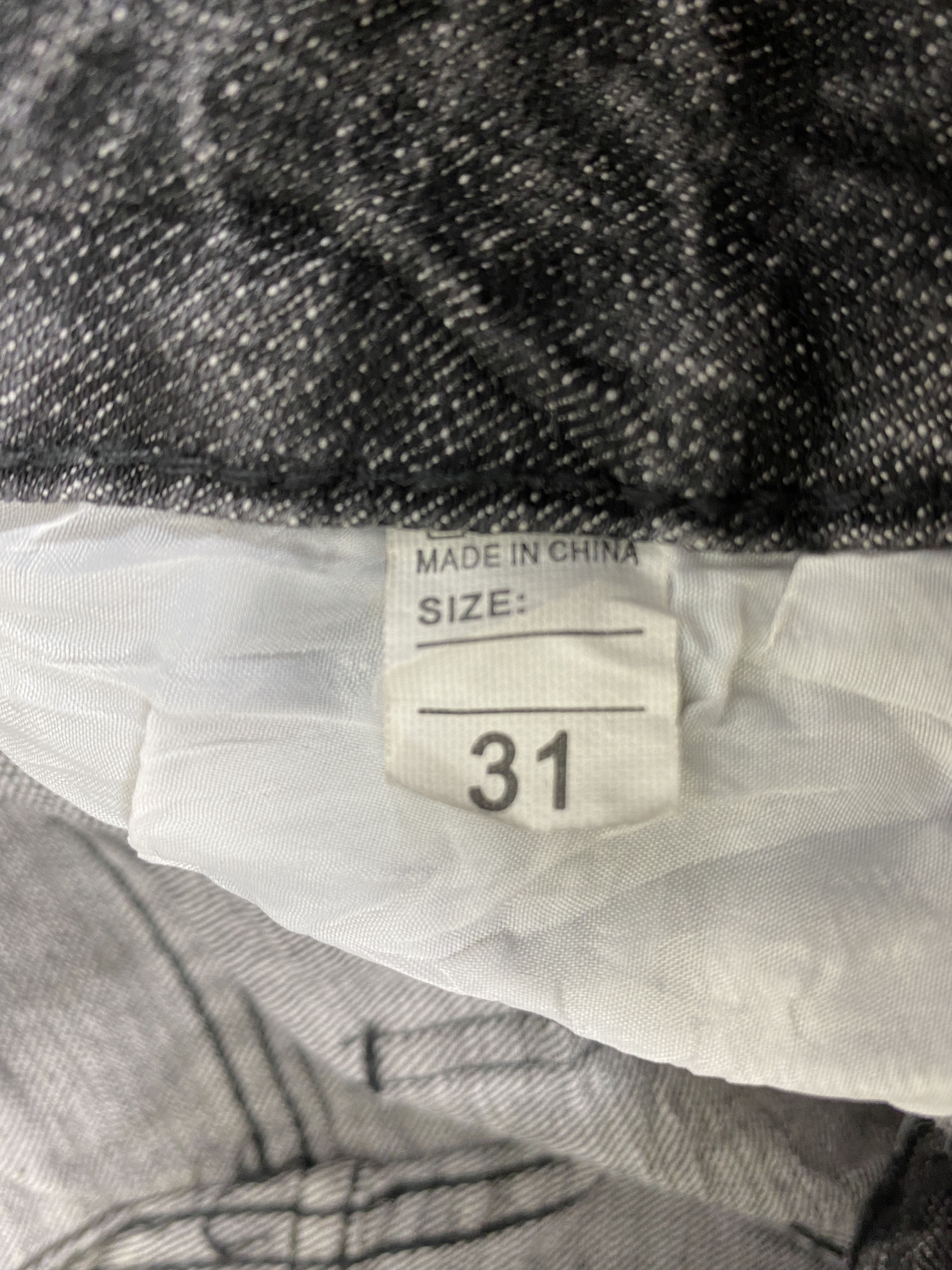 Hysteric Glamour Vintage New York Distressed Black Jeans 31x30 Denim- JN3811 Size US 31 - 9 Thumbnail
