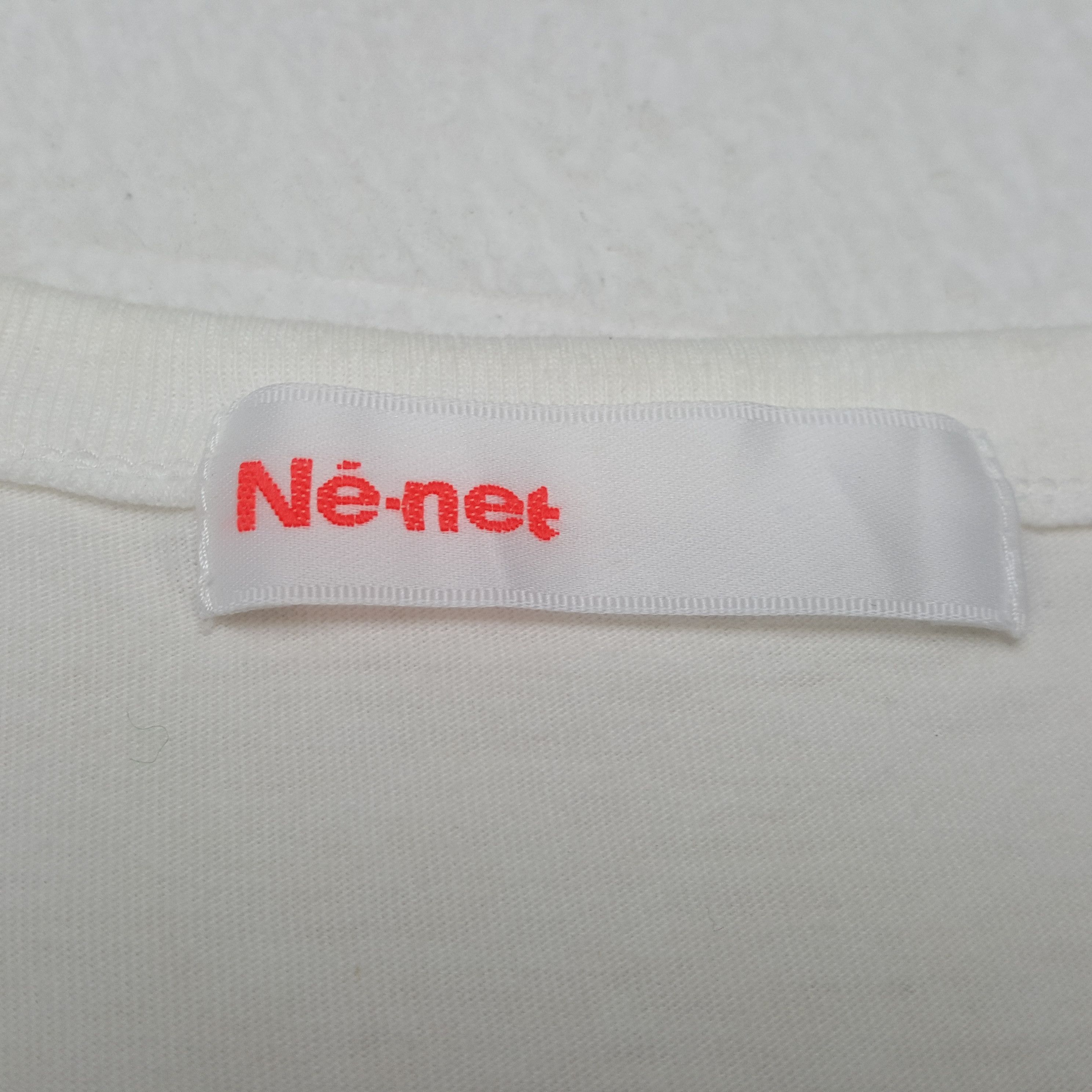 Issey Miyake × Japanese Brand × Ne-Net Vintage NE-NET by Issey Miyake Japanese Brand T-shirt C294N4 Size US XS / EU 42 / 0 - 4 Thumbnail