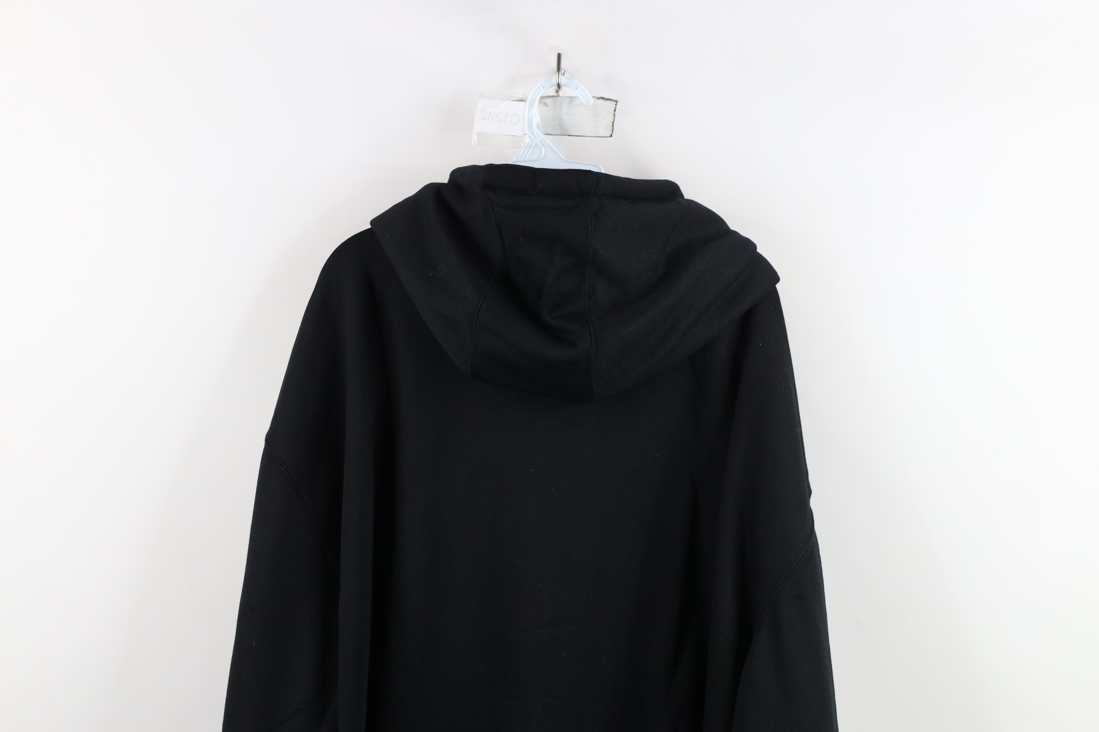 Vintage Deadstock Vintage Y2K Streetwear Full Zip Hoodie Black Size US XXL / EU 58 / 5 - 12 Thumbnail