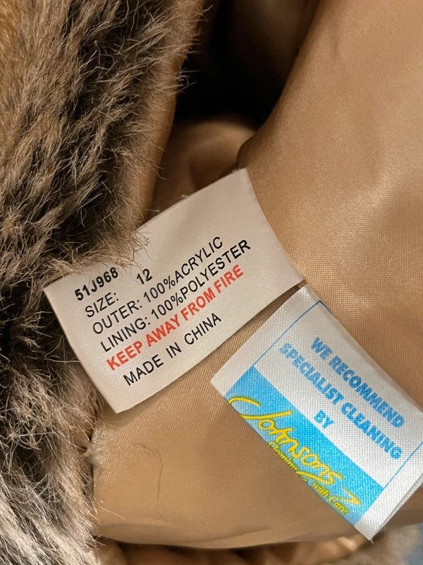 Vintage Fur vest y2k swag Size M / US 6-8 / IT 42-44 - 7 Thumbnail