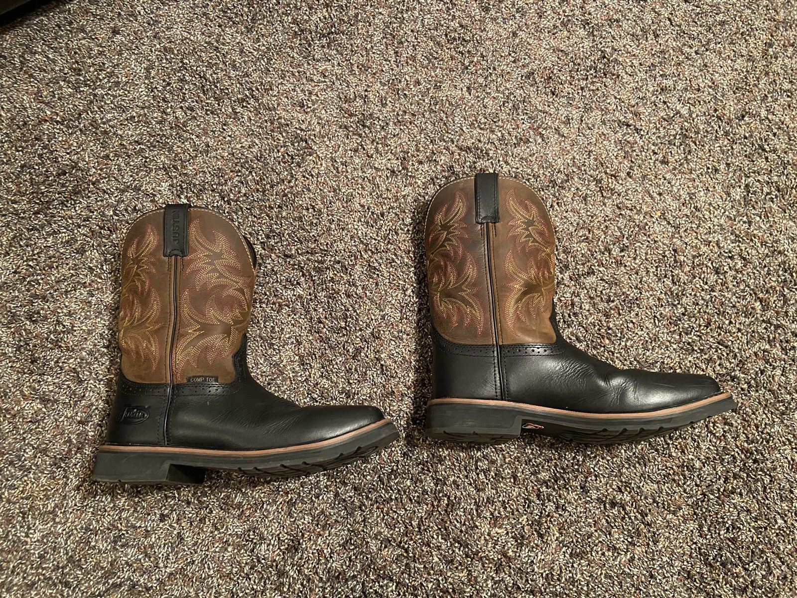 Justin Boots Justin Work Boots Size US 9 / EU 42 - 3 Thumbnail