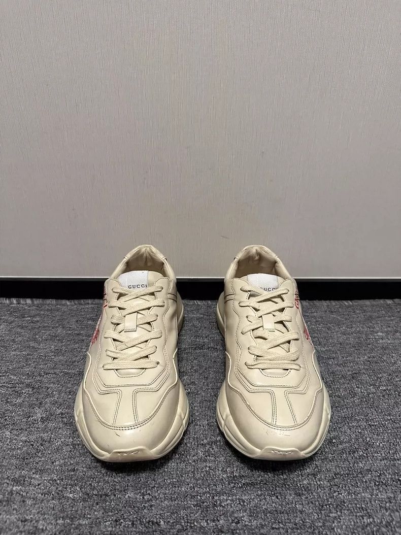 Gucci GUCCI Dad Shoes in Ivory White-2506 Size US 7 / EU 40 - 2 Thumbnail