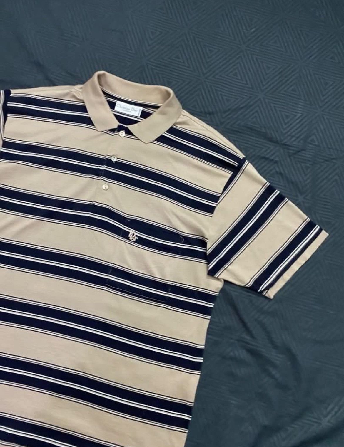 Christian Dior Monsieur Christian Dior Small Logo Polo Shirt Size US M / EU 48-50 / 2 - 2 Thumbnail