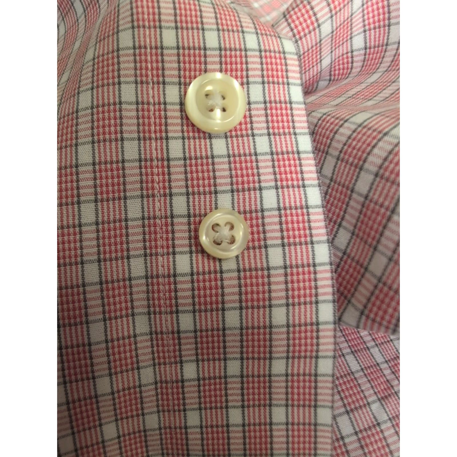 Brooks Brothers Brooks Brothers 346 Shirt Red Plaid Button-Down Long Sleeve M Non-Iron Cotton—Regular Fit, Pocket, Casual, Business, Mens Size US M / EU 48-50 / 2 - 5 Thumbnail