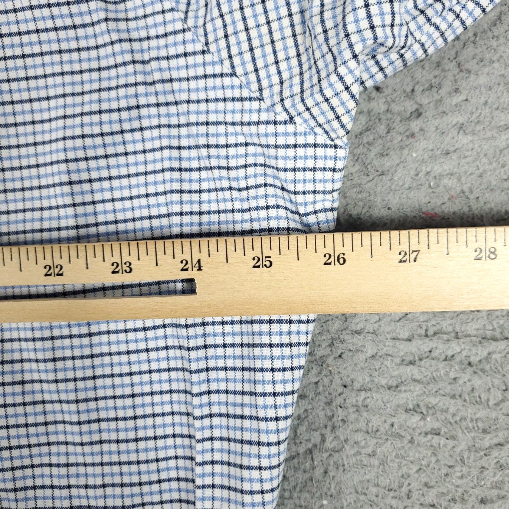 Ralph Lauren Ralph Lauren Casual Button-Up Shirt Blue Plaid Long Sleeve Men's XL Size US XL / EU 56 / 4 - 6 Thumbnail