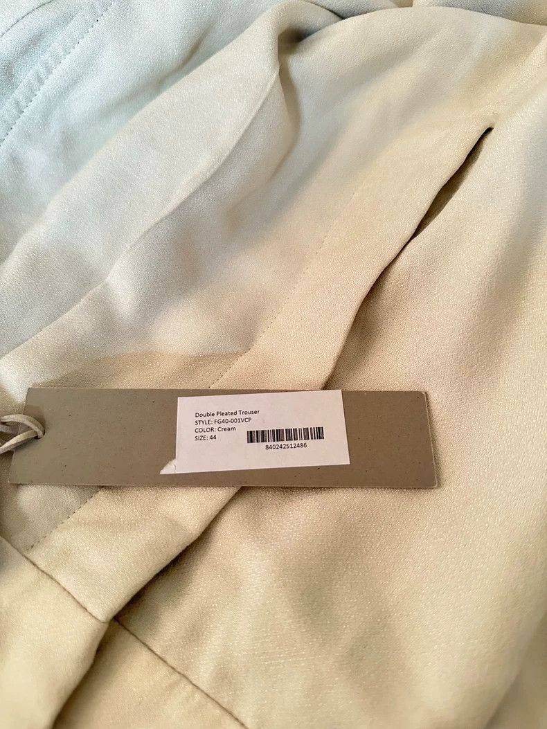 Fear of God Fear of God Milky white slacks Size US 28 / EU 44 - 9 Thumbnail