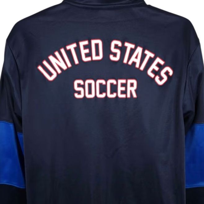 Vintage United States Soccer Jacket Mens Size Small Blue Team USA Size US S / EU 44-46 / 1 - 2 Thumbnail