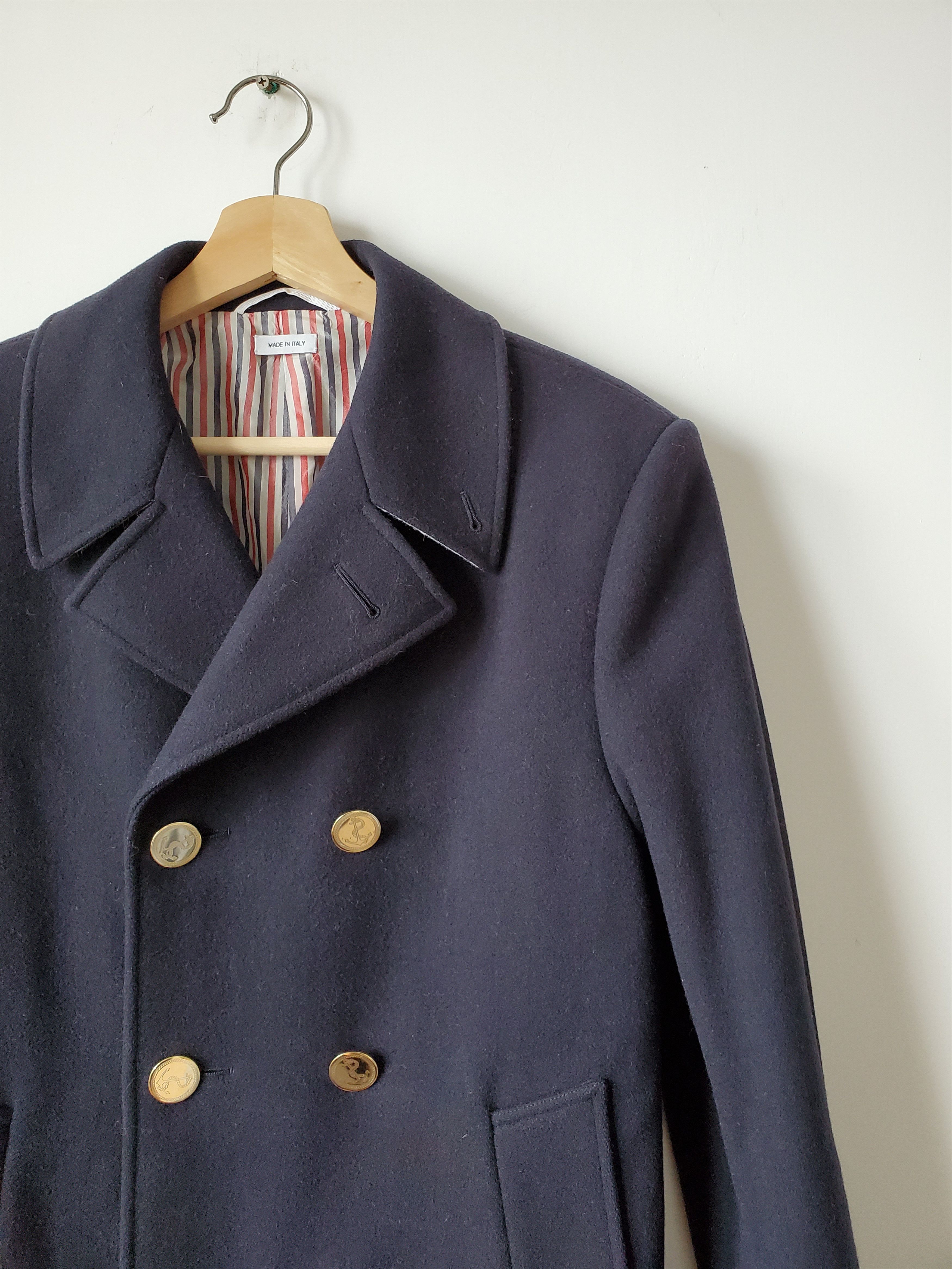 Thom Browne Thom Browne Double Breast wool coat Size US S / EU 44-46 / 1 - 2 Thumbnail