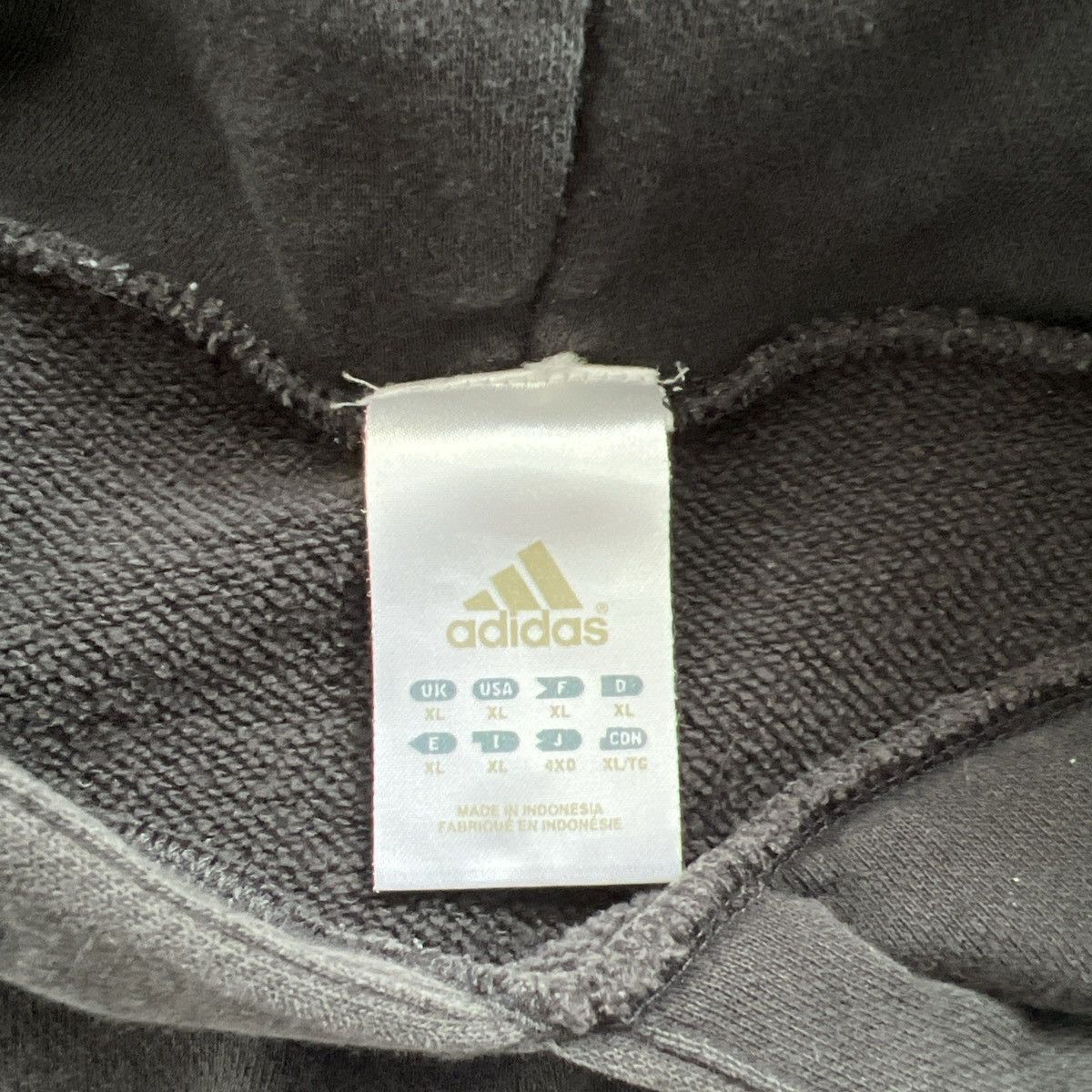 Adidas Adidas Chicago Bulls Basketball Mens Black Hooded Sweatshirt Size US XL / EU 56 / 4 - 3 Thumbnail