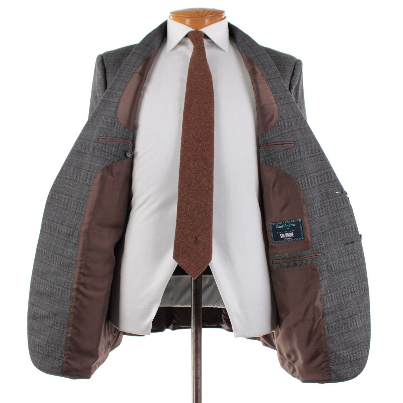 Other Sant'Andrea Suit Size US 44 Long in Gray Size 44R - 7 Thumbnail