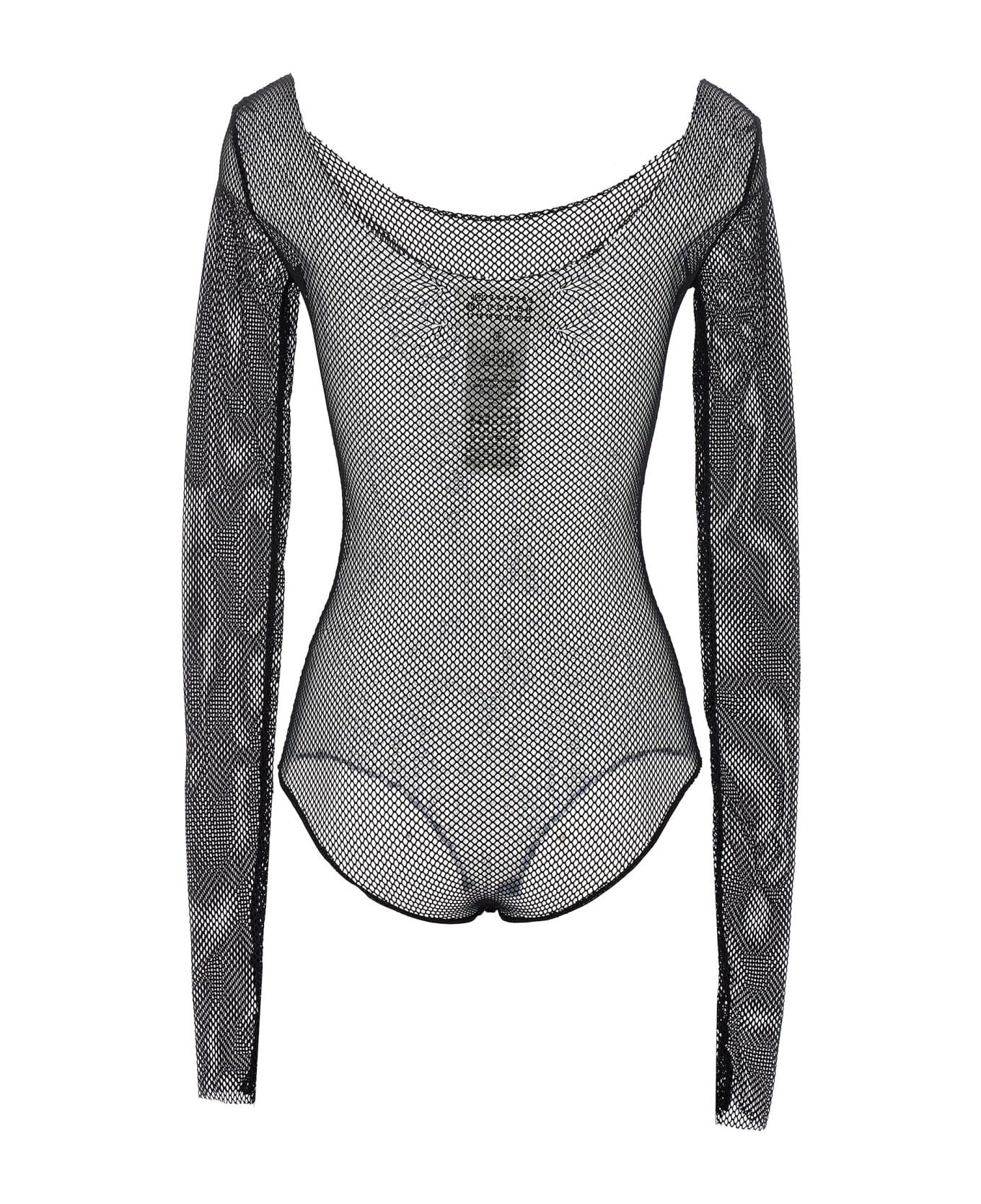Maison Margiela o1y0625 Bodysuit in Black Size M / US 6-8 / IT 42-44 - 2 Thumbnail