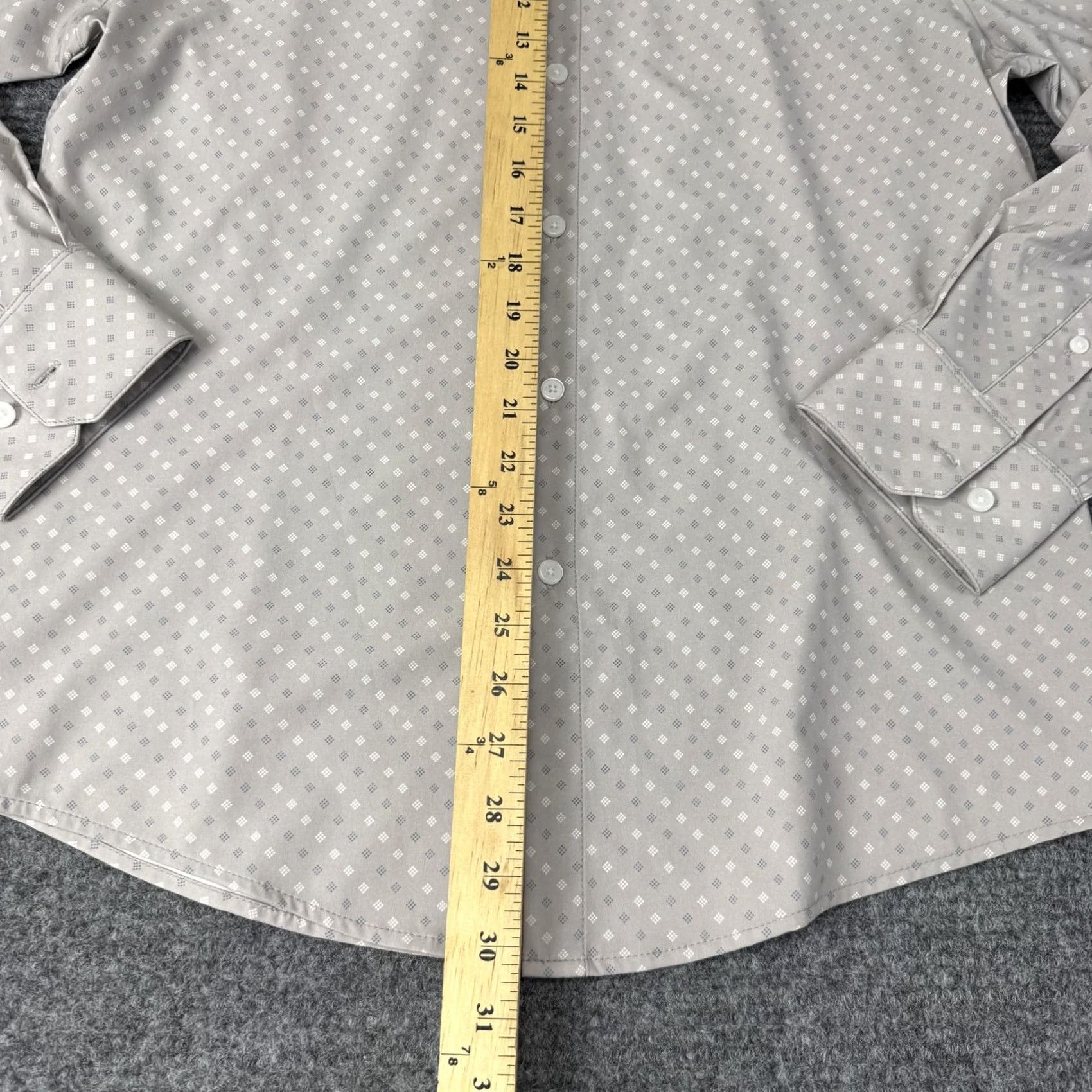 Mizzen+Main Mizzen+Main Leeward Shirt Mens Medium Beige Button Up Long Sleeve Size US M / EU 48-50 / 2 - 7 Thumbnail