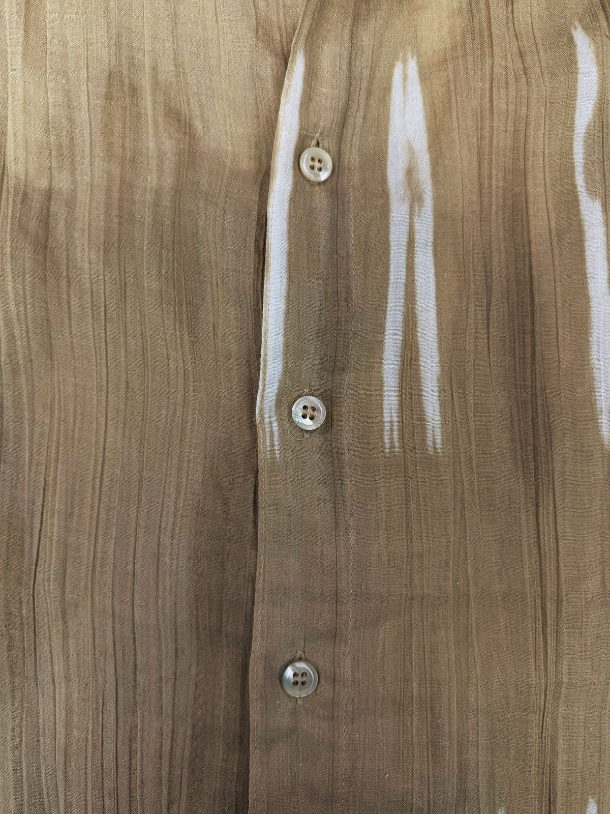 Raf Simons SS98 Raf Simons ‘Black Palms’ Tie Dye Button Up Collared Shirt Size US M / EU 48-50 / 2 - 2 Thumbnail