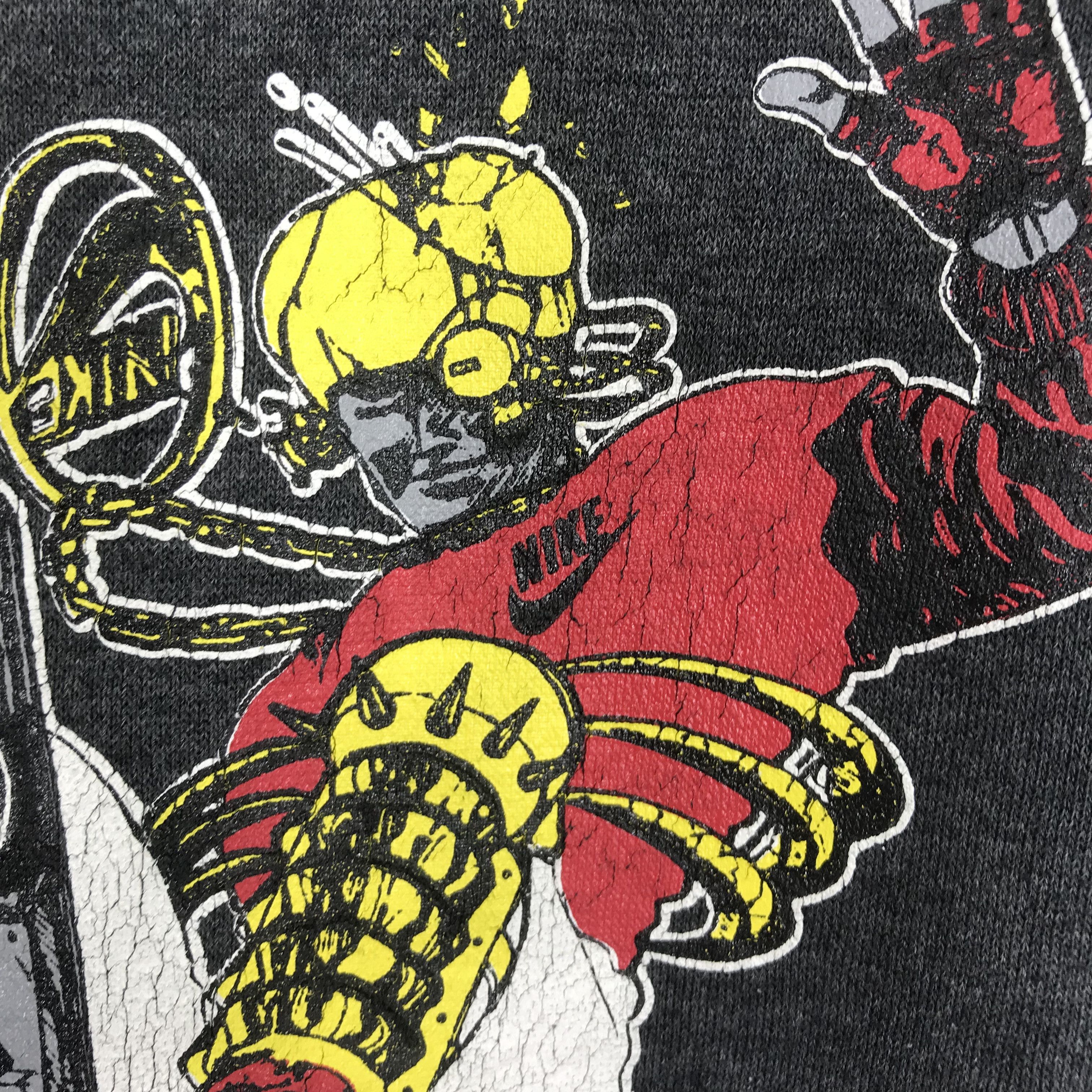 Vintage Vintage 90's Skater Street Black Sweatshirt - 569 Size US L / EU 52-54 / 3 - 8 Thumbnail