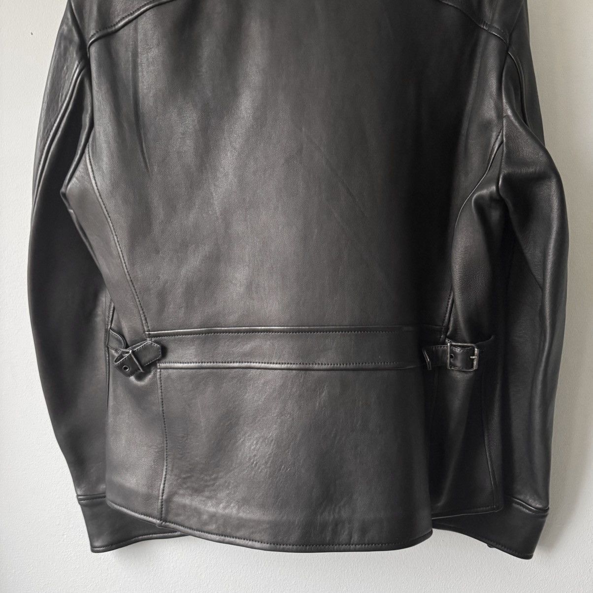 Ralph Lauren Purple Label Ralph Lauren Purple Label Black Lamb Leather Safari Jacket Size US L / EU 52-54 / 3 - 8 Thumbnail