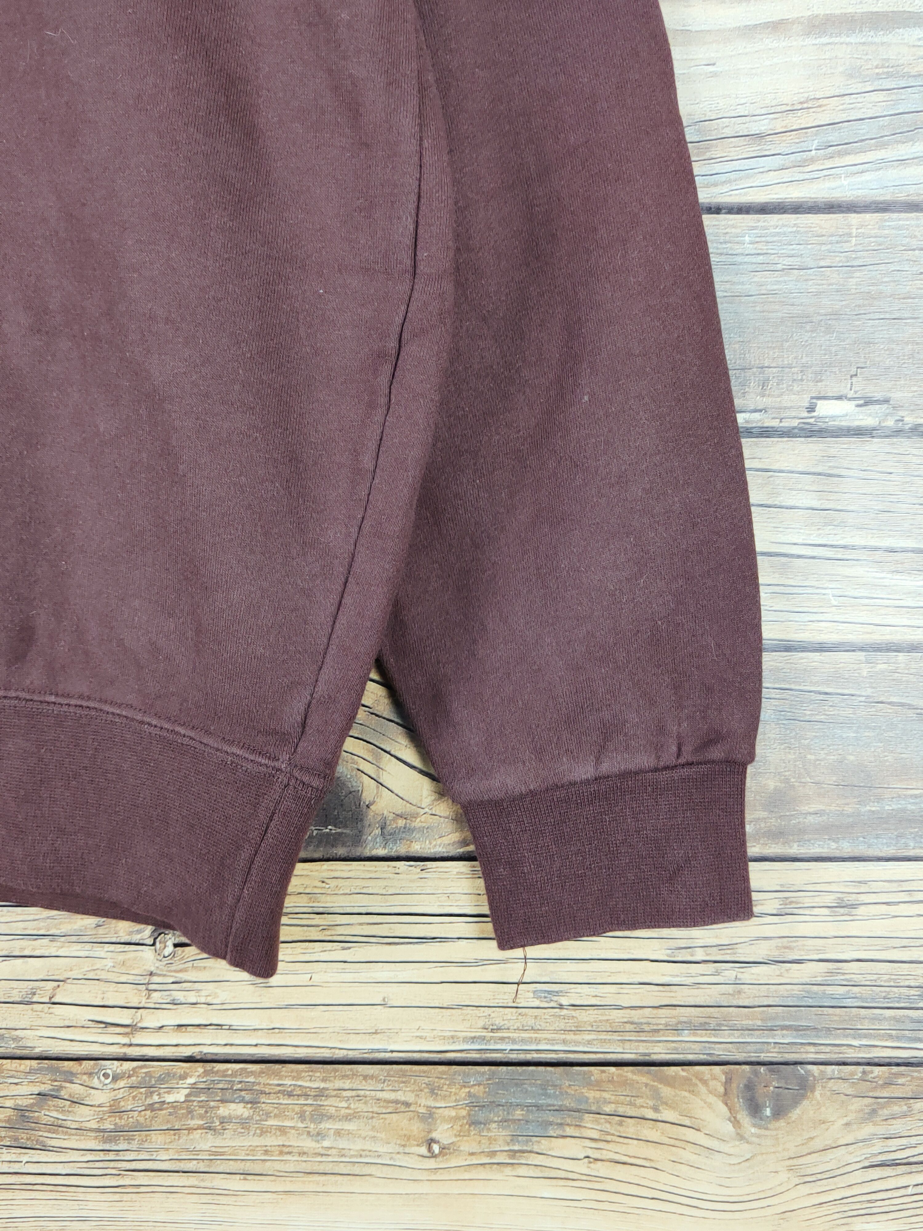 Japanese Brand × Vintage Gravel and Tarmac Dark Brown Sweatshirts #W1162 Size US L / EU 52-54 / 3 - 7 Thumbnail