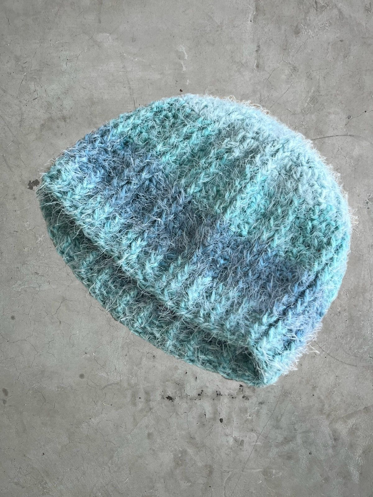 Handmade Hand Knit Beanie Size ONE SIZE - 3 Thumbnail