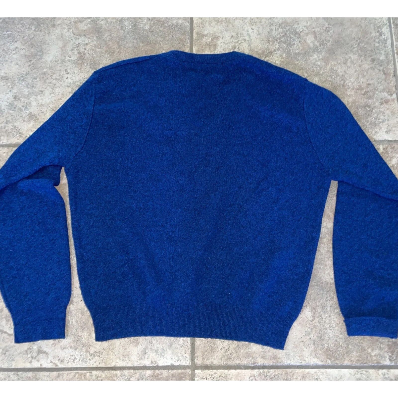 Jantzen VINTAGE Jantzen V-Neck Sweater Adult Large Blue Made in USA Mens Size US L / EU 52-54 / 3 - 4 Thumbnail