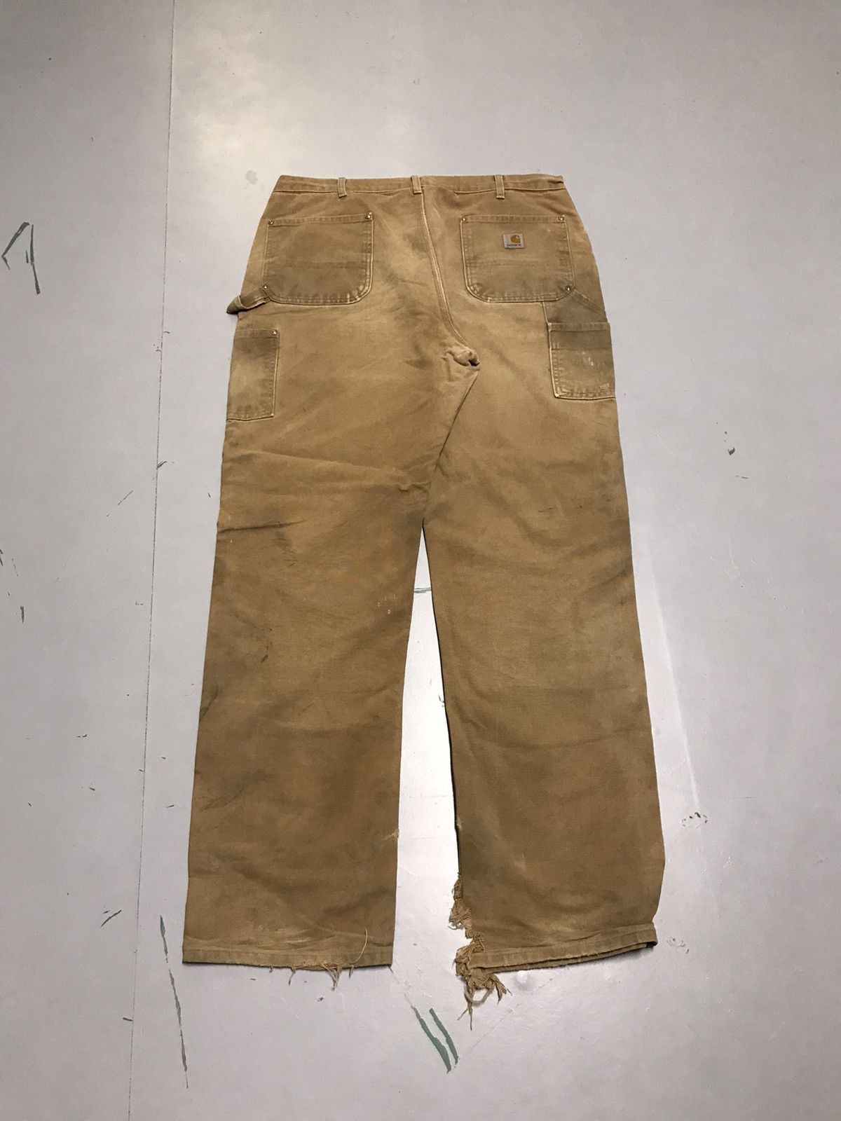 Carhartt Vintage carhartt B01 BRN dusty double knee workwear Size US 38 / EU 54 - 2 Thumbnail