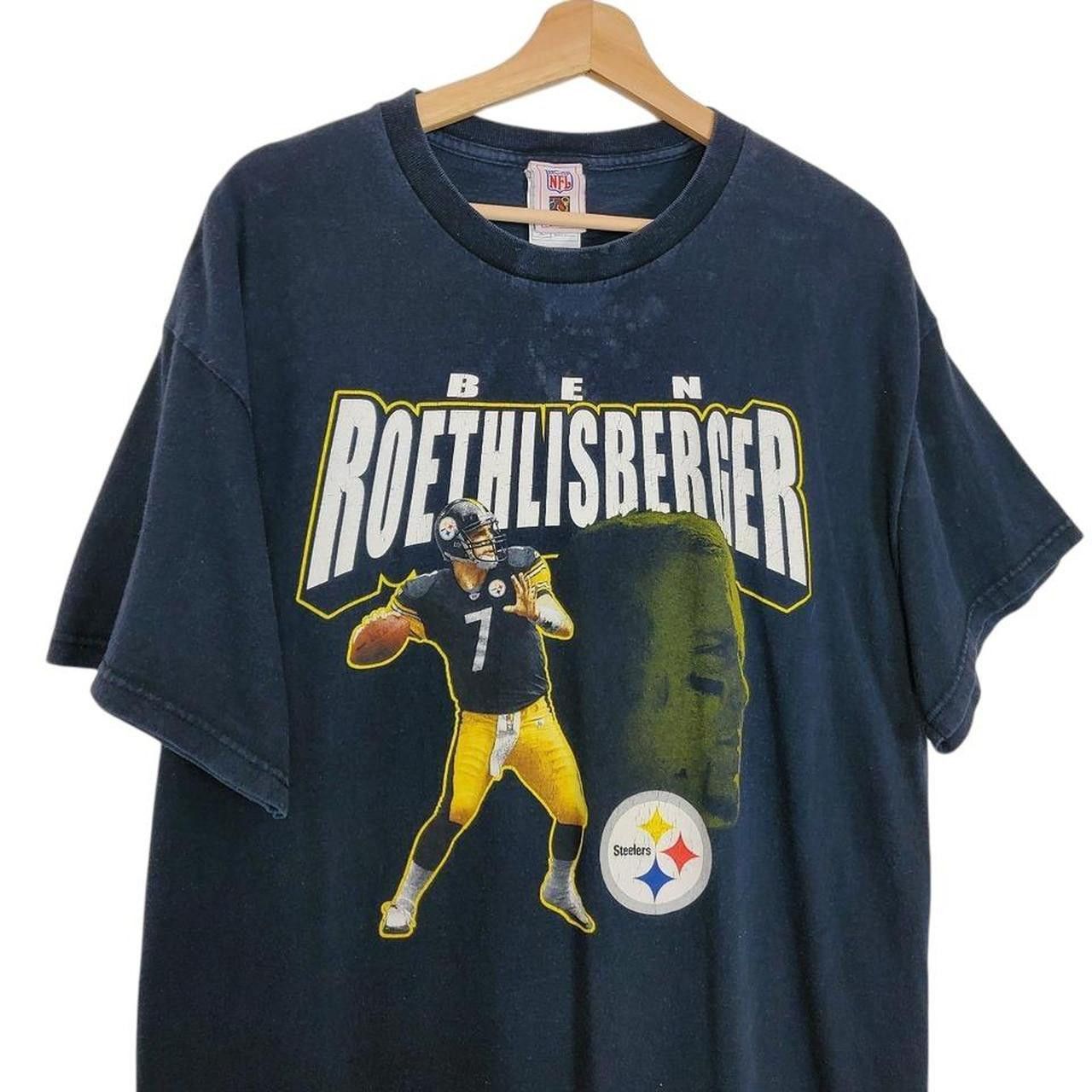 NFL × Vintage Vintage Roethlisberger T-shirt size XL Size US XL / EU 56 / 4 - 3 Thumbnail