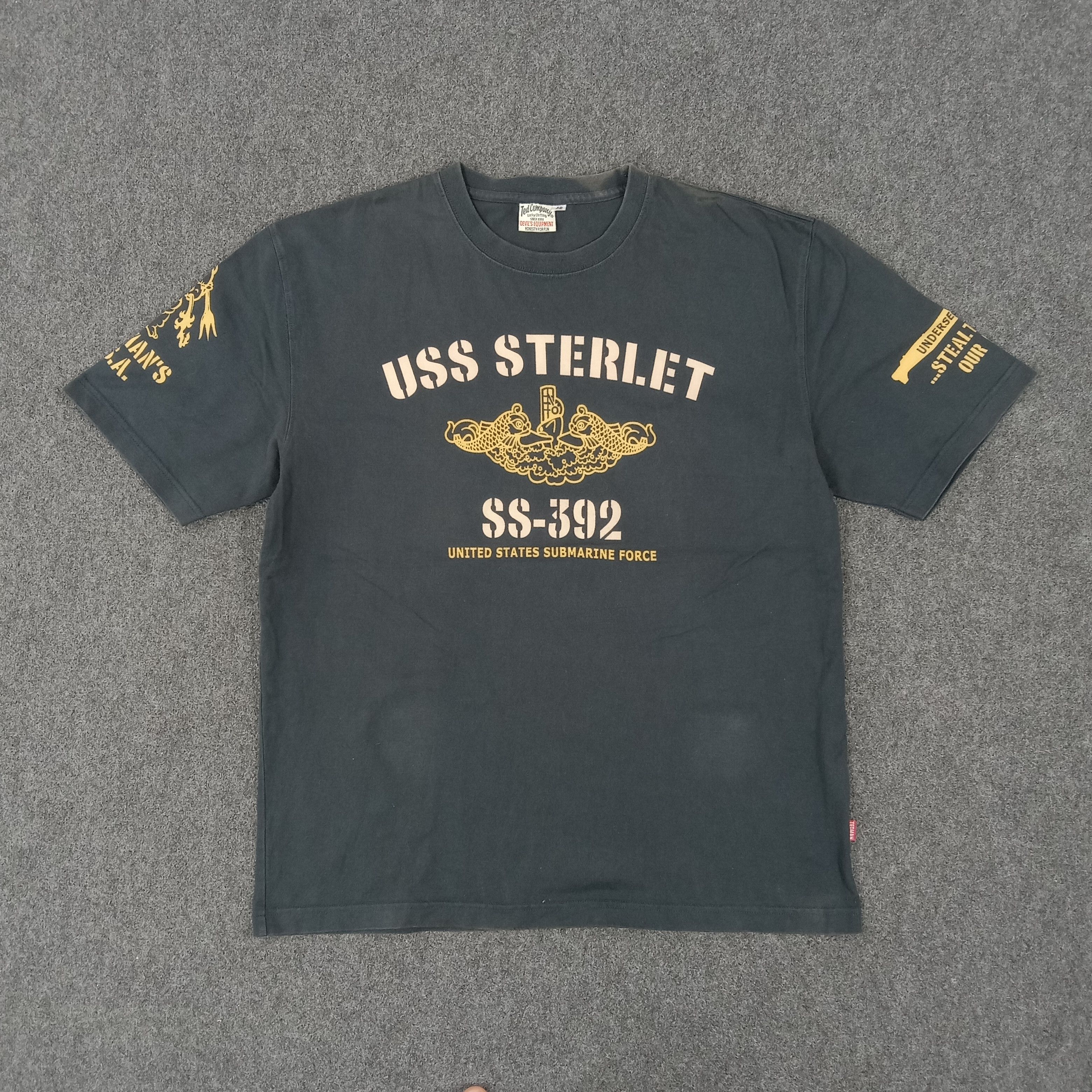 Vintage Ted Company U.S. Submarine Force Promo Tshirt Size US L / EU 52-54 / 3 - 1 Thumbnail