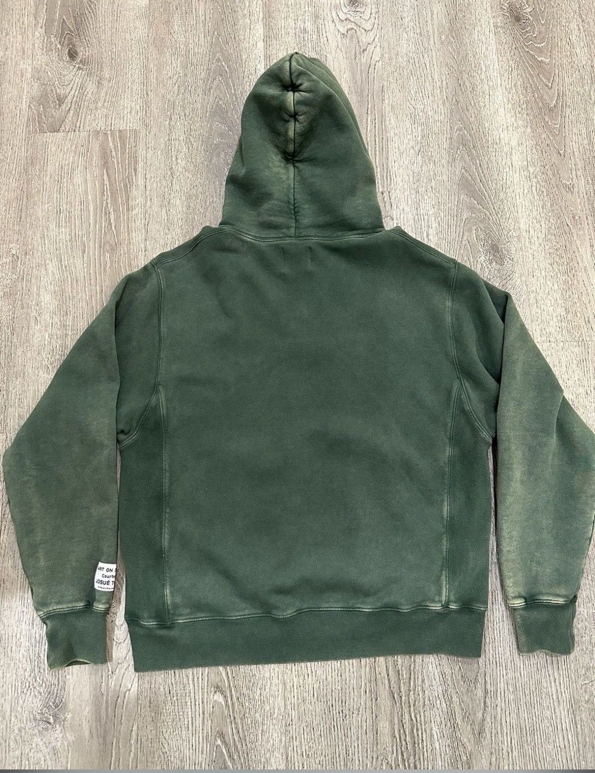 Gallery Dept. Gallery Dept. DEPT. Paint-Splatter Hoodie – Green (Medium) Size US M / EU 48-50 / 2 - 3 Thumbnail